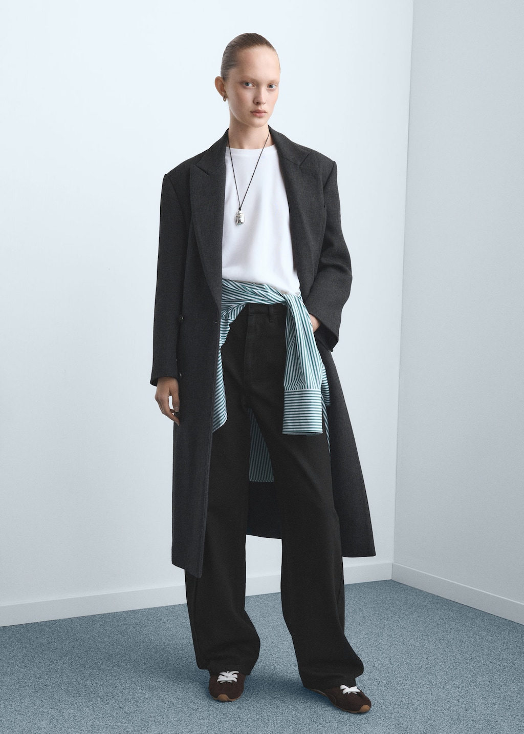 Mango Mid-rise Balloon Jeans Black Denim