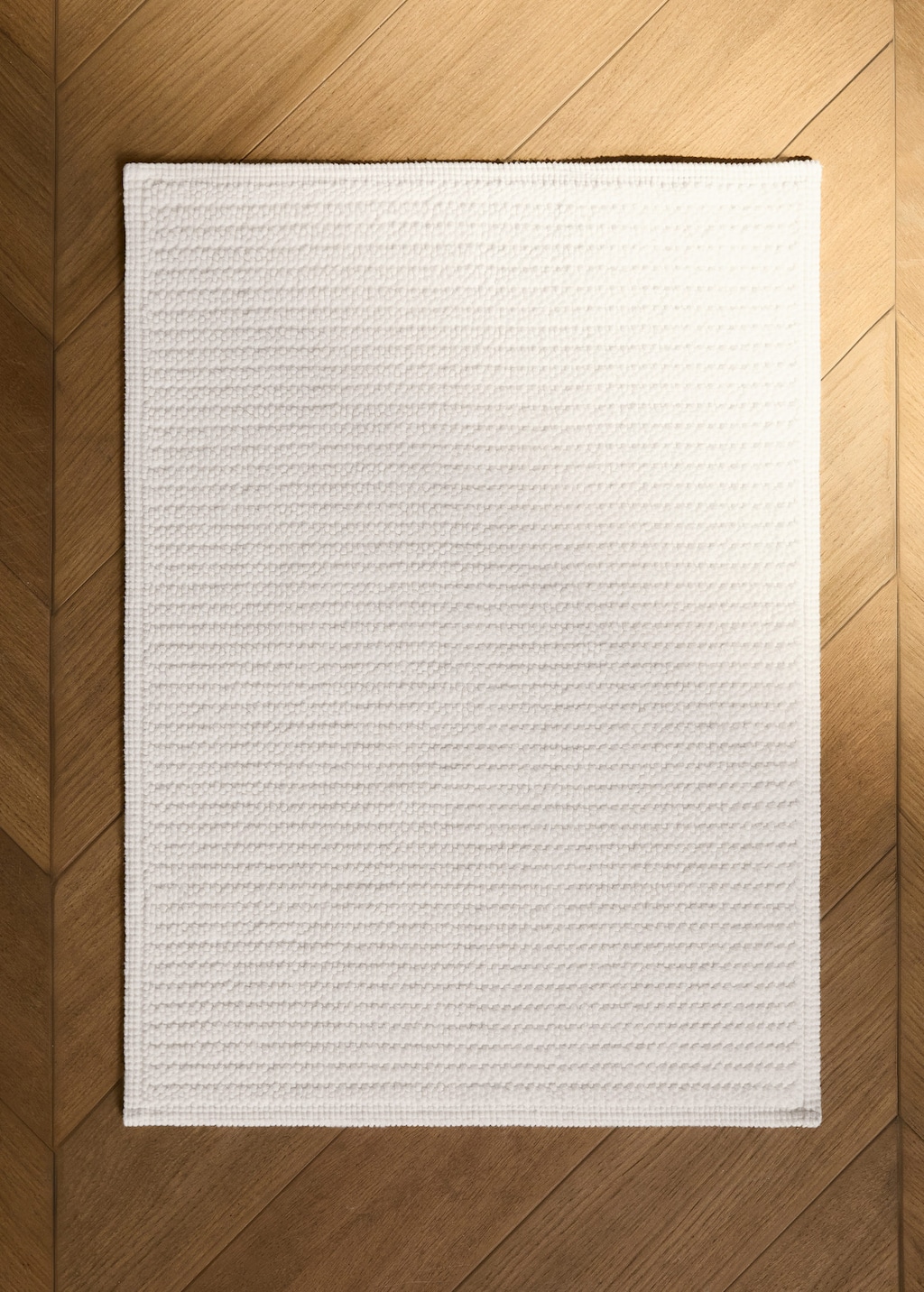 Mango Home Reversible Bath Mat White