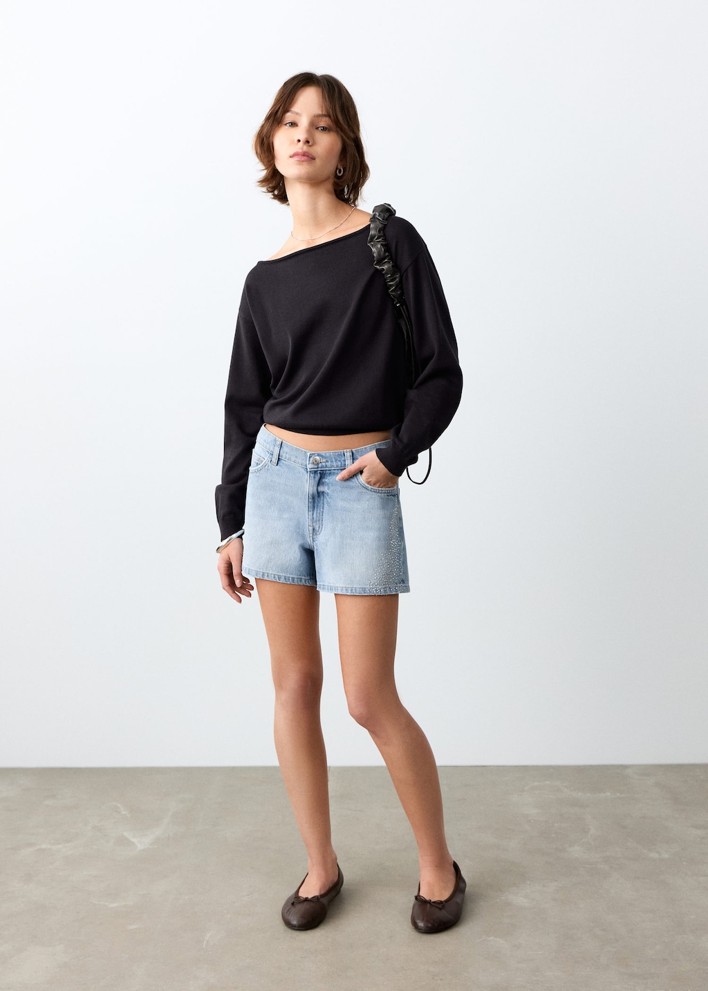 Mango Short Monika Bleu Moyen - Fille - 38 -  Teen In Blue