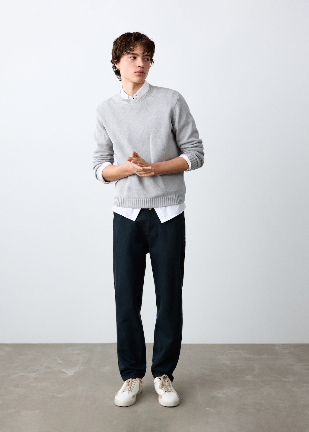 Mango Teen Jeans Newreg Navy In Blue