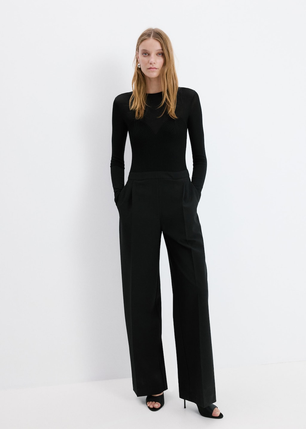 Mango Jumpsuit-style Coordinated Outfit Black