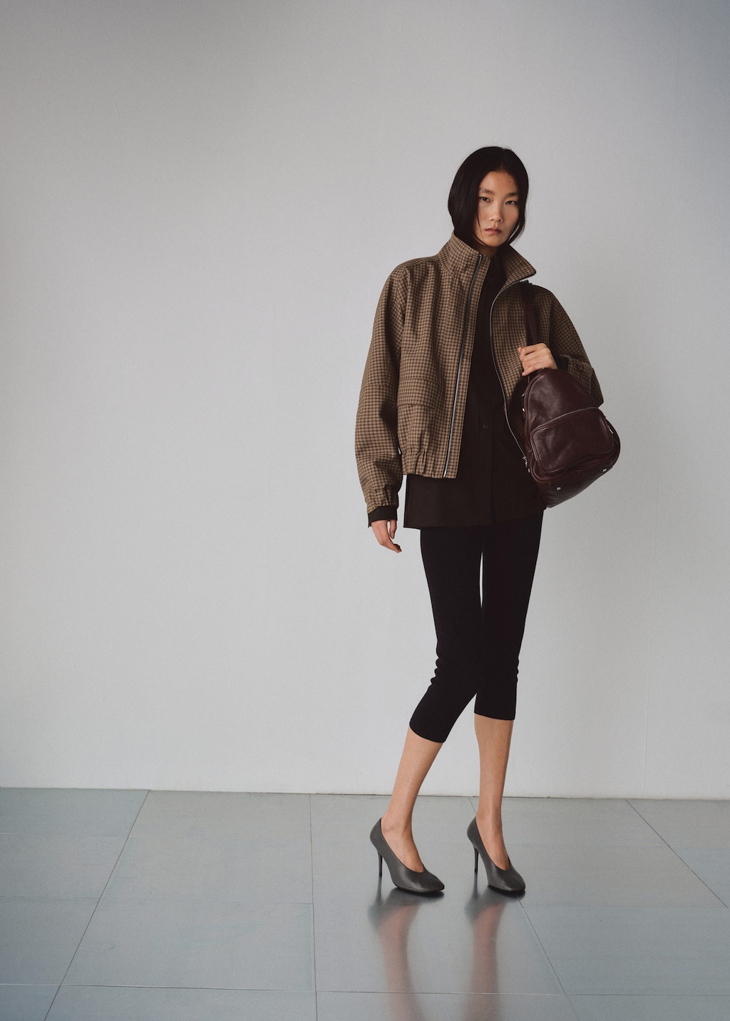 Mango Veste Josef Marron - Femme - Xl -  In Brown