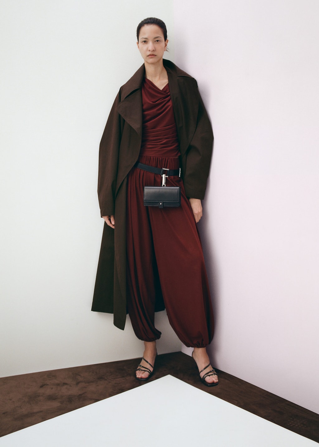 Mango Pantalon Ballon Taille Normale Rouge-orangé - Femme - Xl -  In Burgundy