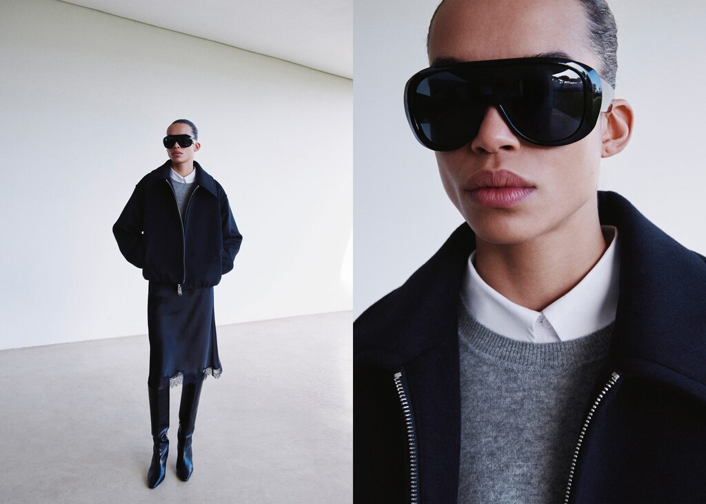 Wool jacket with shirt collar - image 4