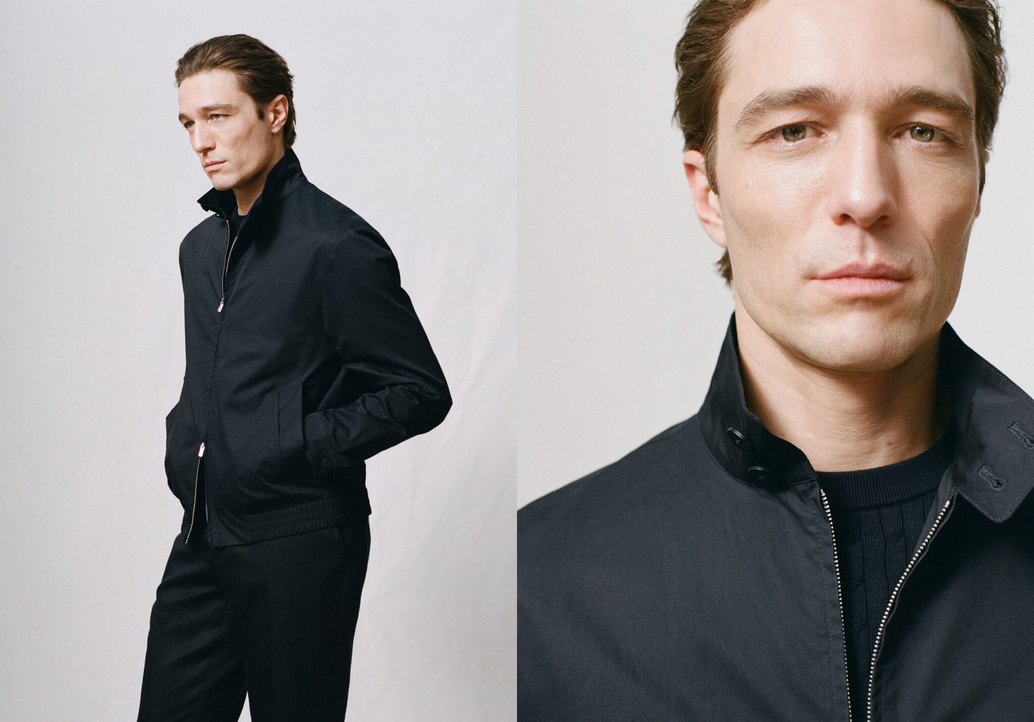 Blouson 100 % coton déperlant - Plan panoramique