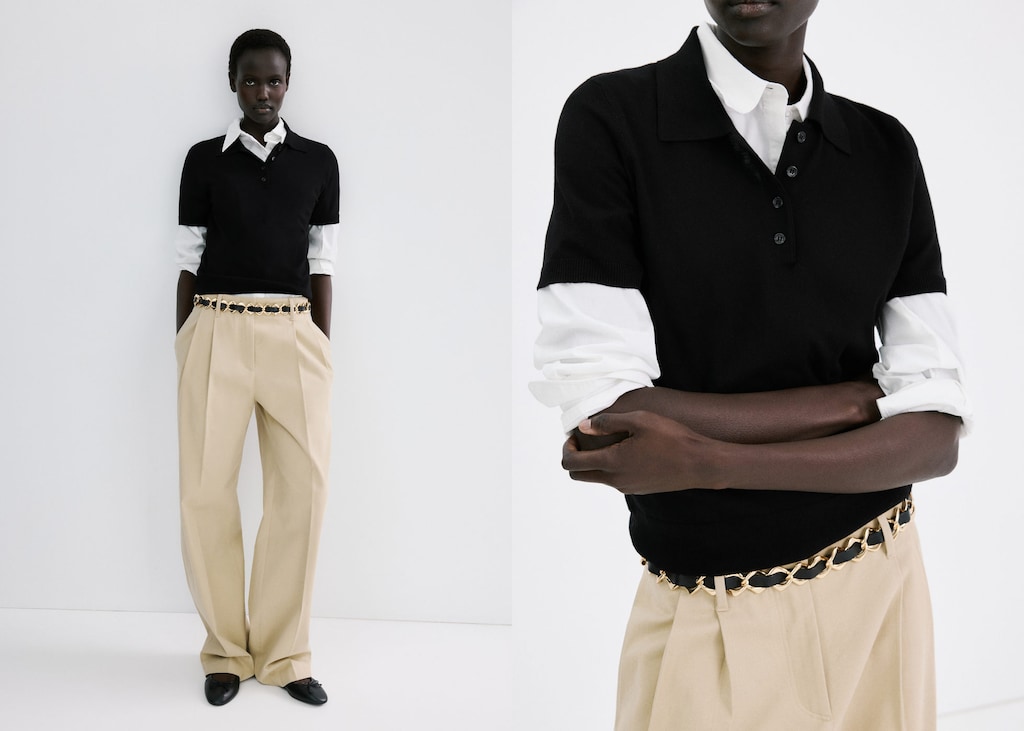 Polo neck sweater - image 3
