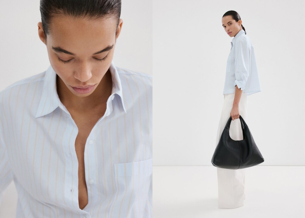Striped cotton shirt - image 3