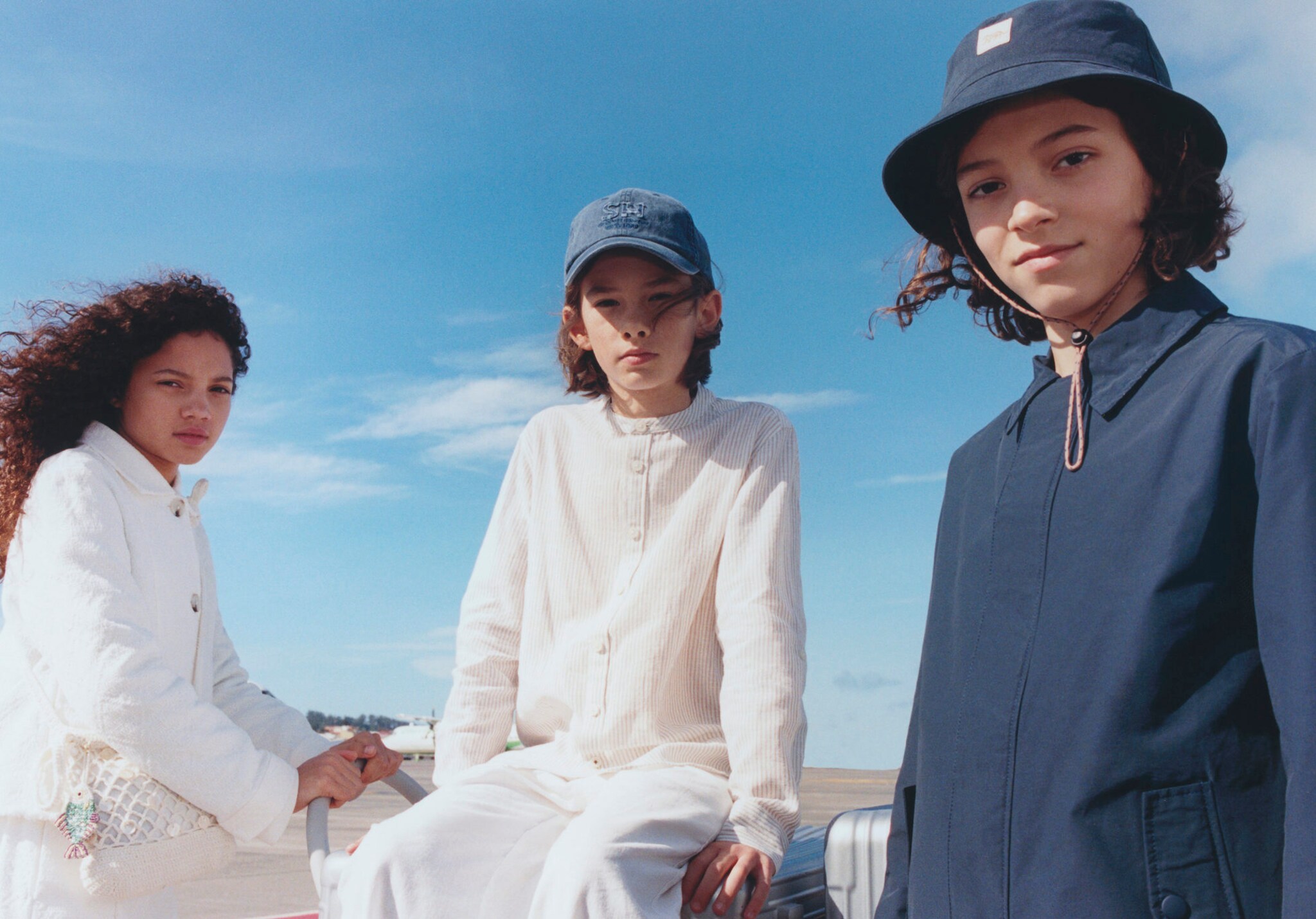 Jaqueta cotó coll estil camisa - Pla panoràmic