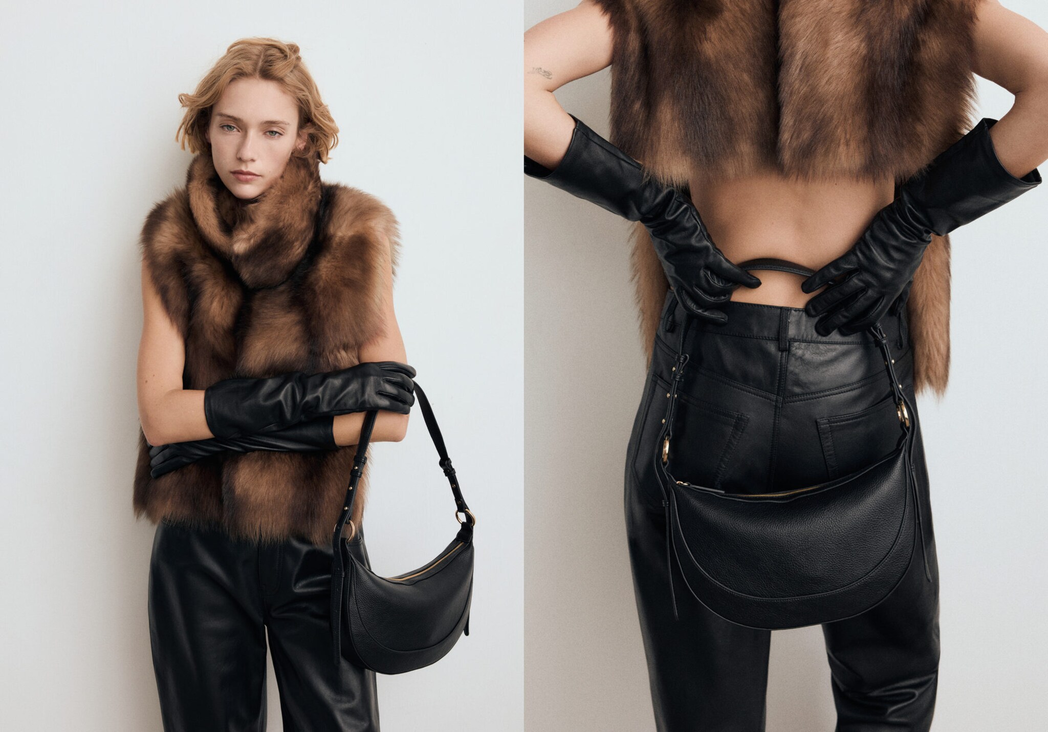 Sac porté épaule ovale - Plan panoramique