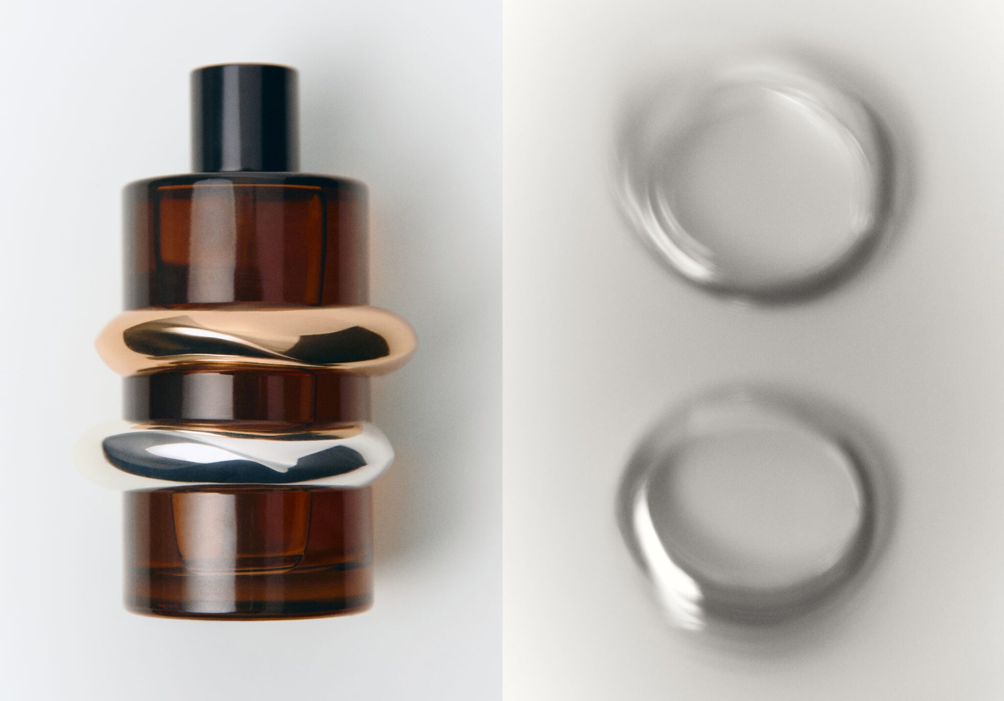 Pack of 2 rigid bracelets - Panoramic plane