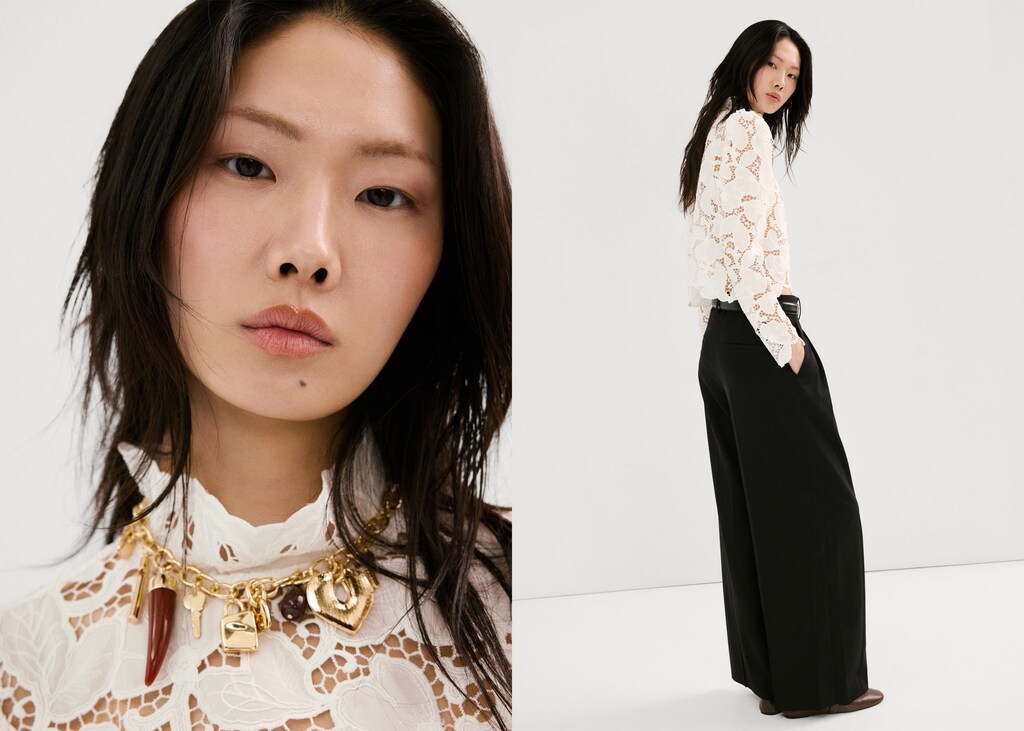 Floral embroidery blouse - image 3