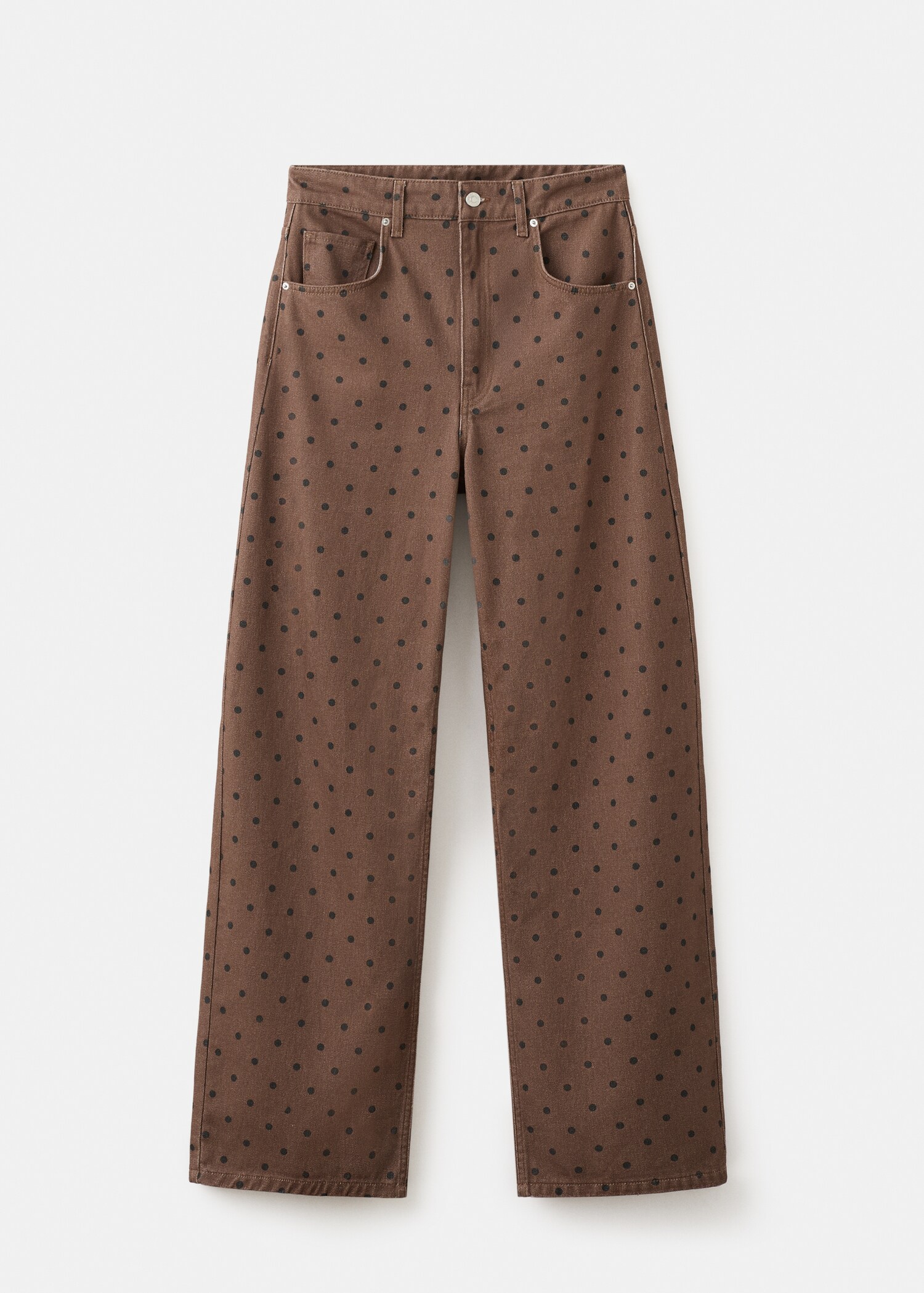 Polka dot balloon jeans - Article without model