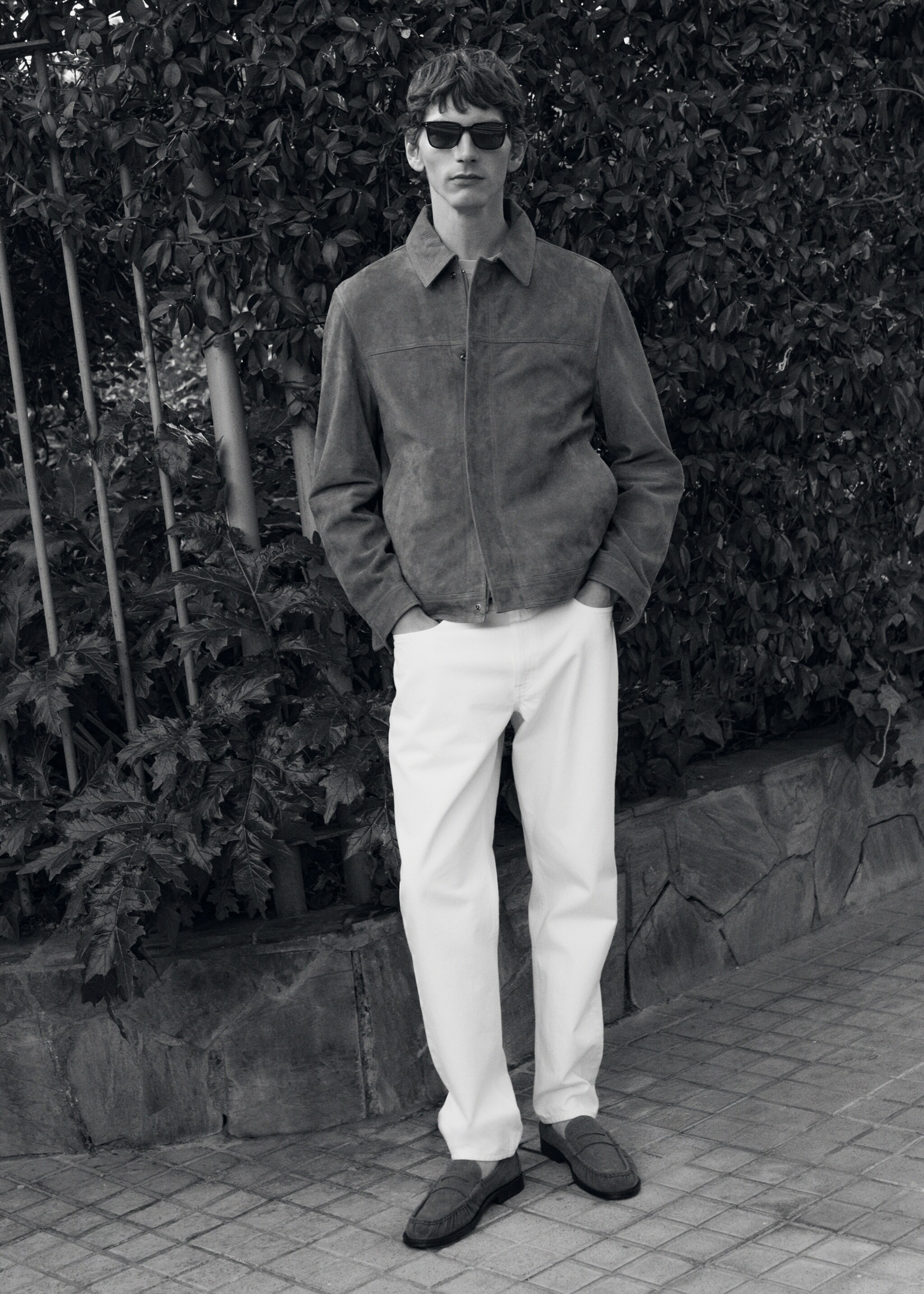 Bob常规版型牛仔裤 - null, 灰白. Ref: 27004433-01.