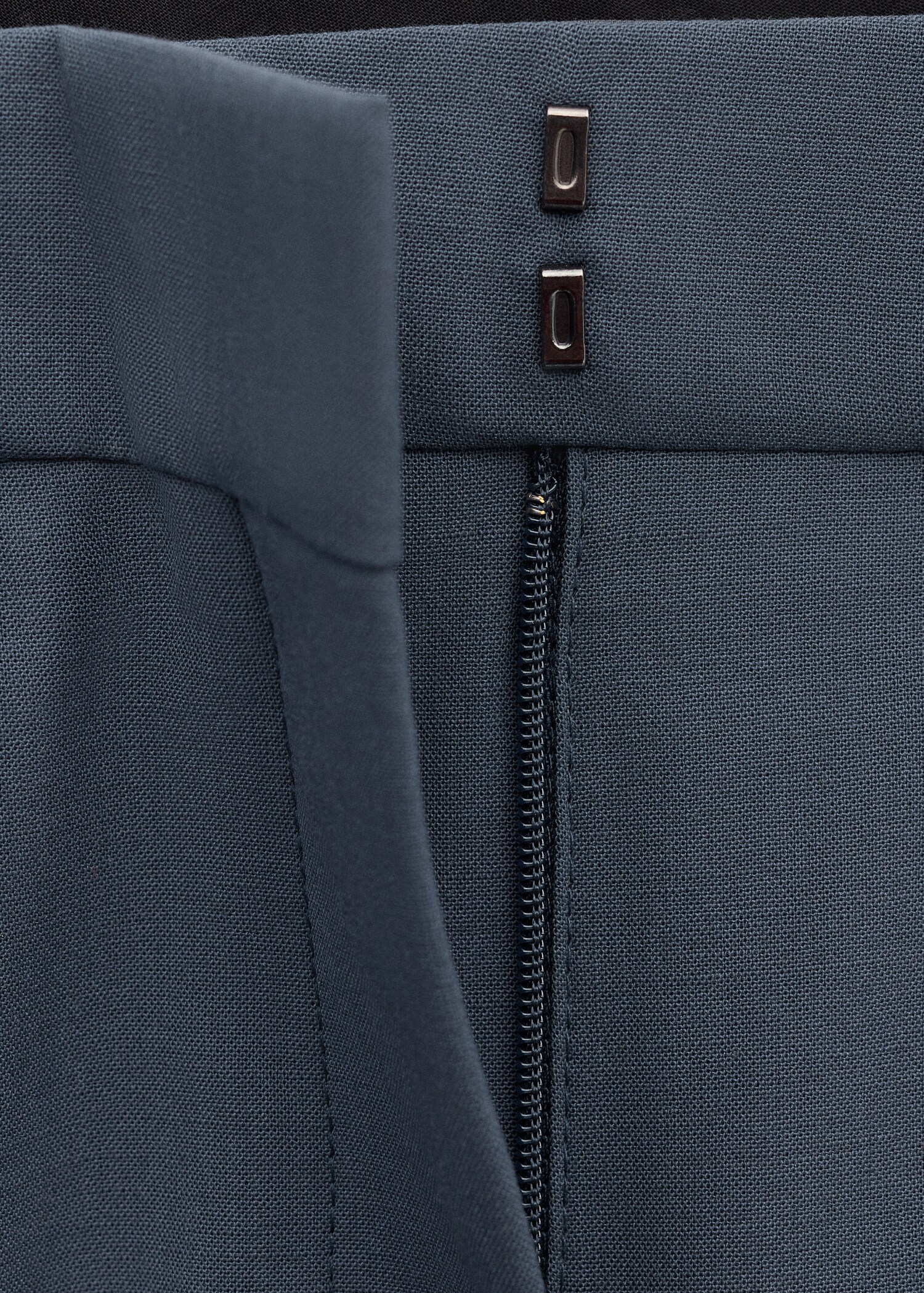 Straight wool suit trousers - Details of the article 8