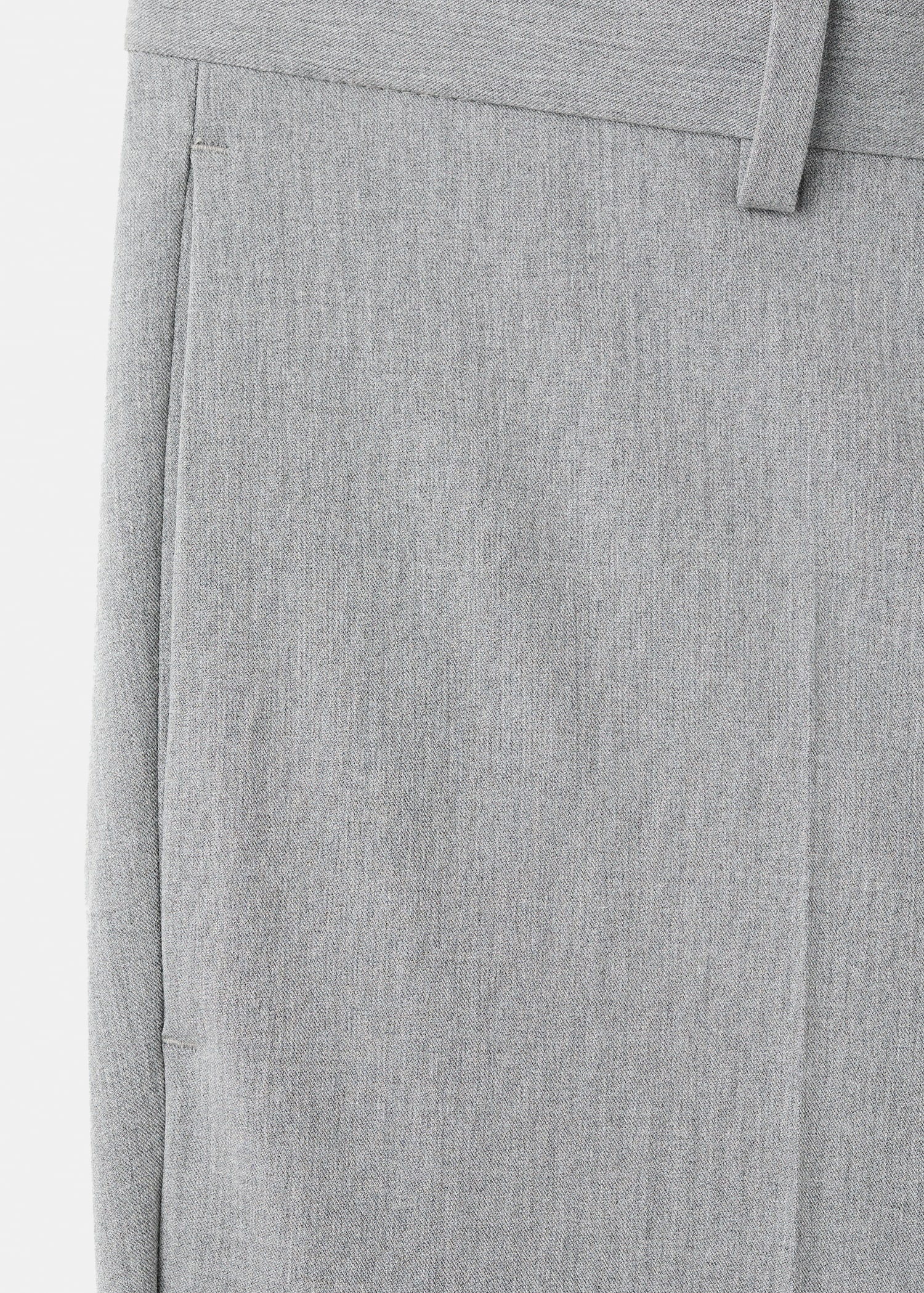 Stretch fabric super slim-fit suit trousers - Details of the article 8