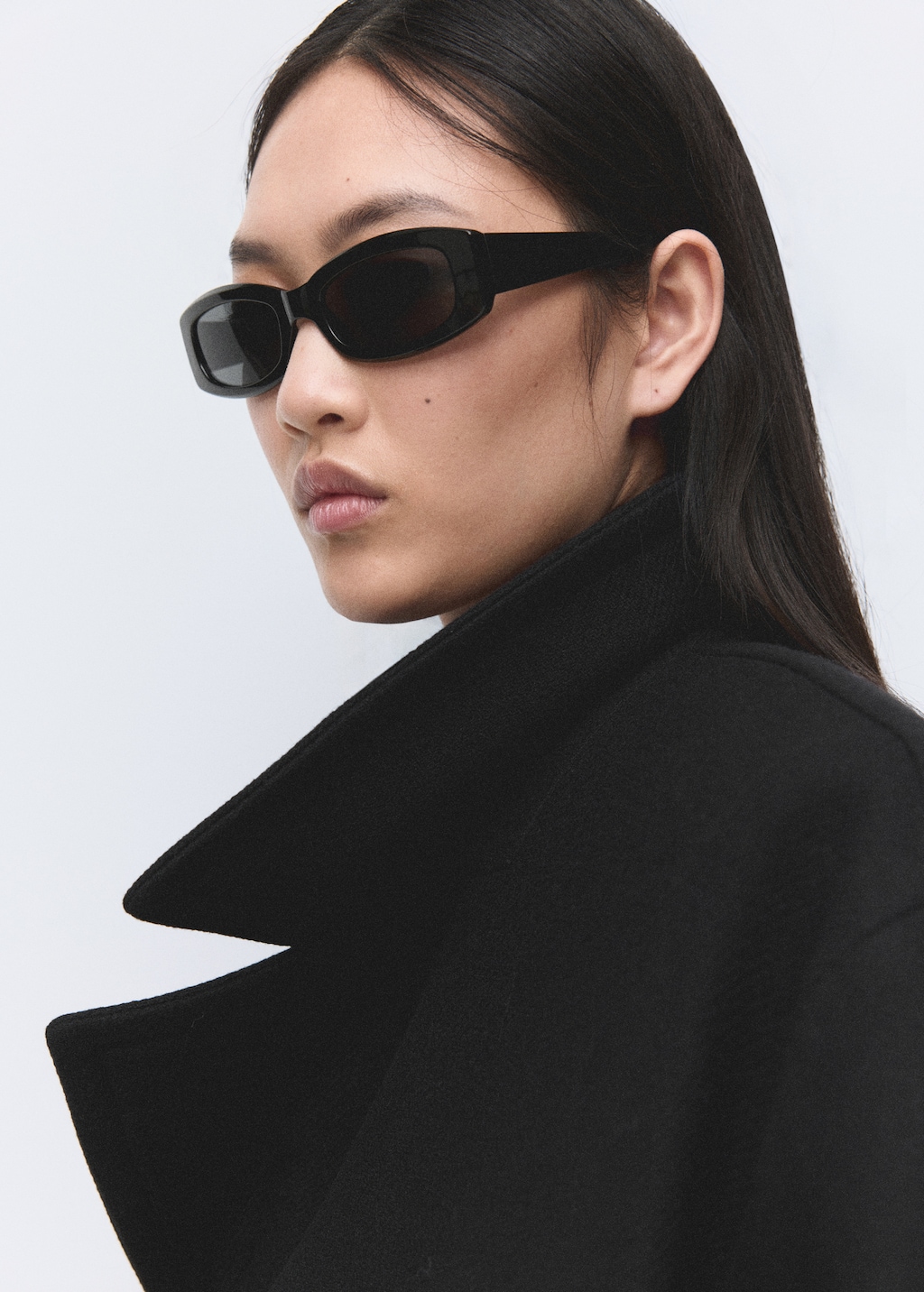 Manteco wool coat with belt