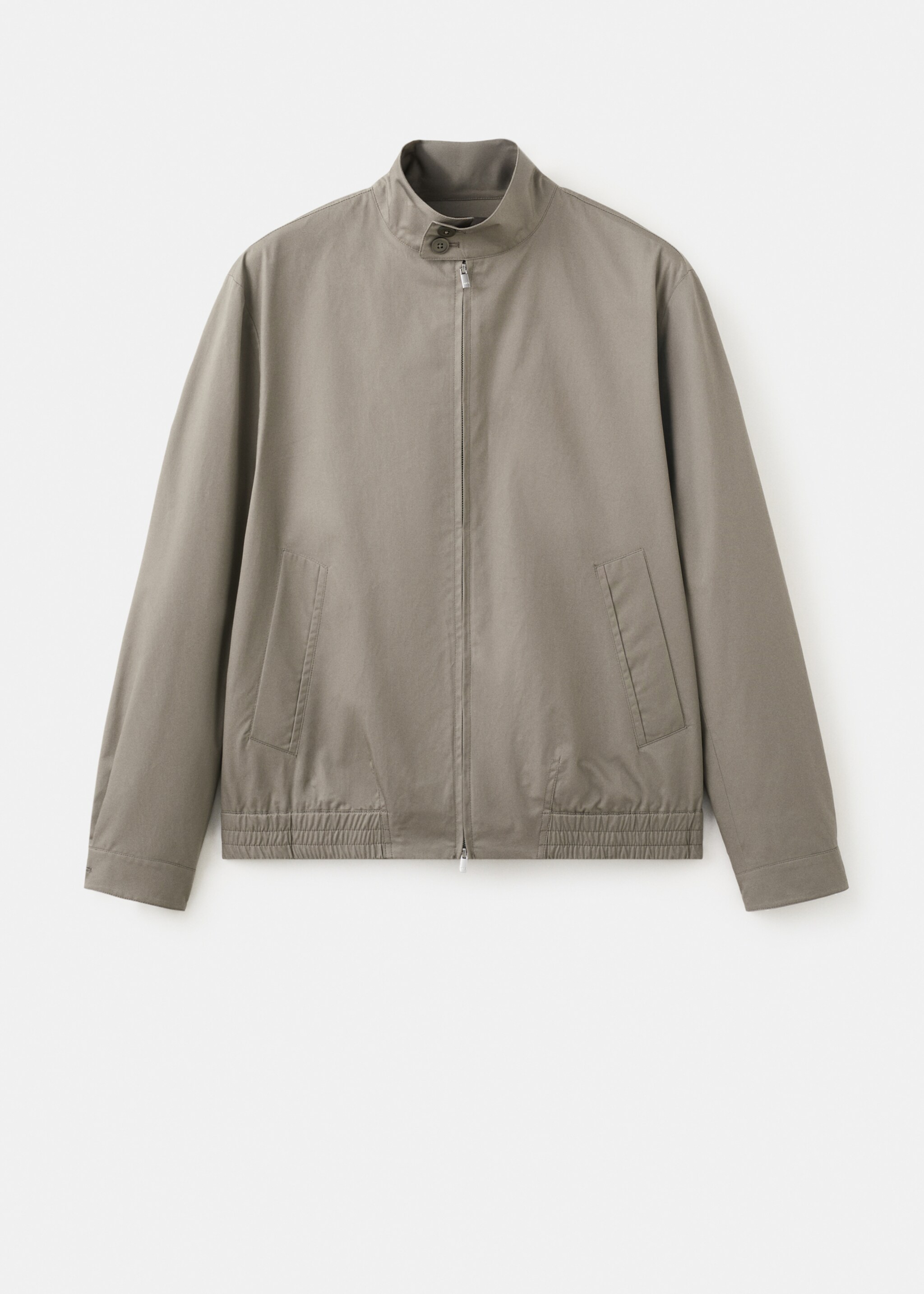 Blouson 100 % coton déperlant - Article sans modèle, Marron moyen. Ref: 27015934-01.