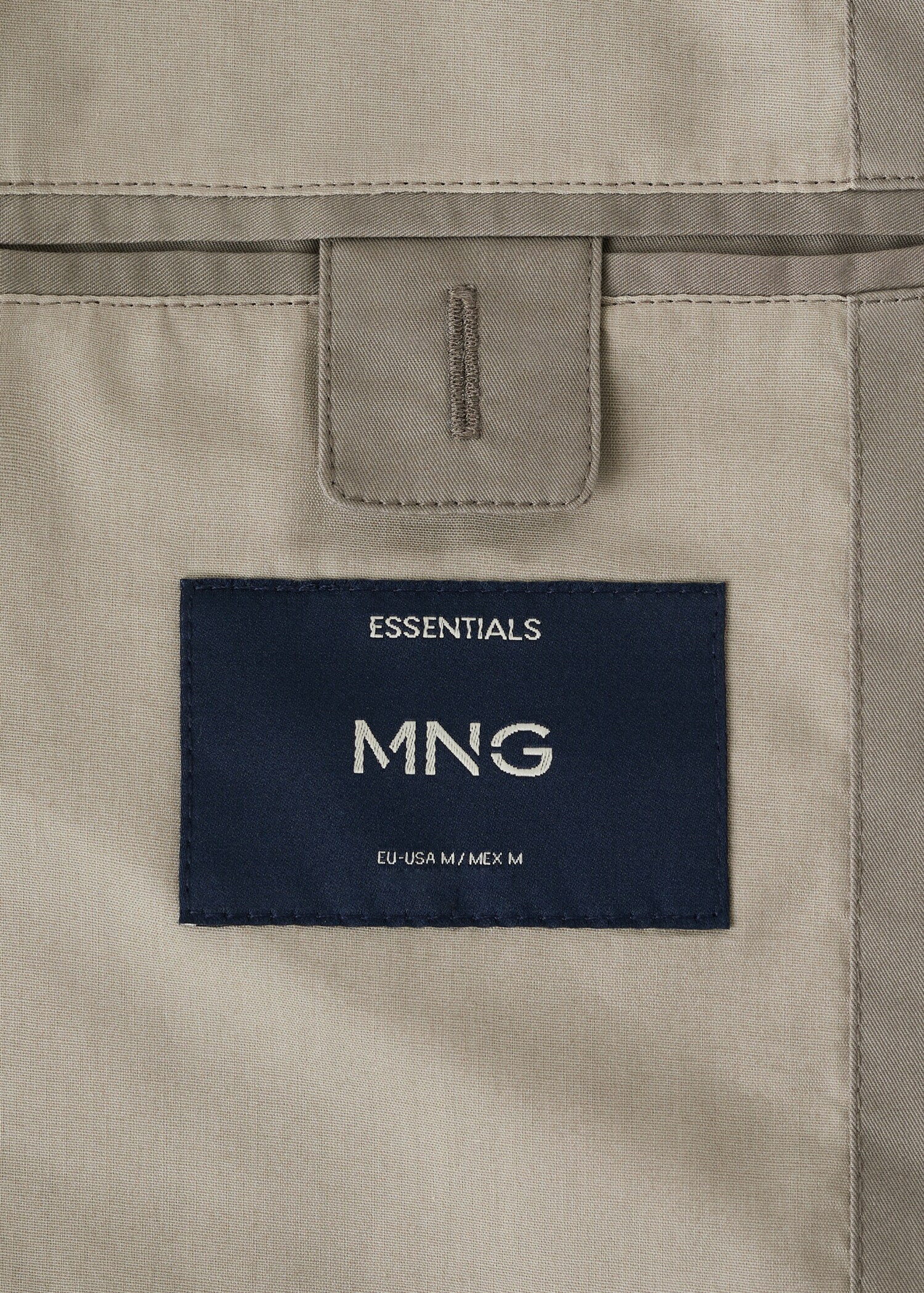 100% cotton water repellent jacket - Details of the article 0