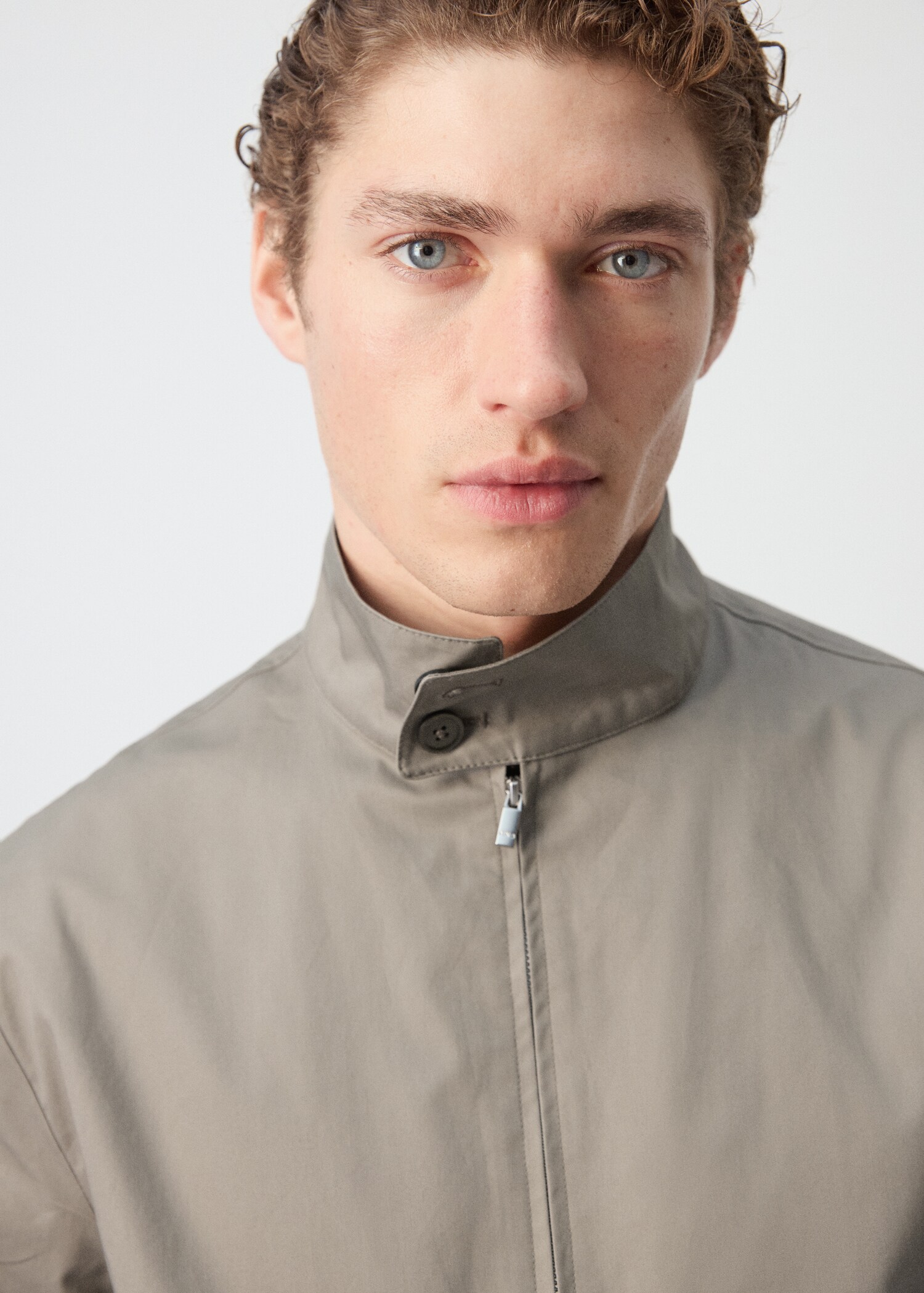 100% cotton water repellent jacket - Details of the article 1
