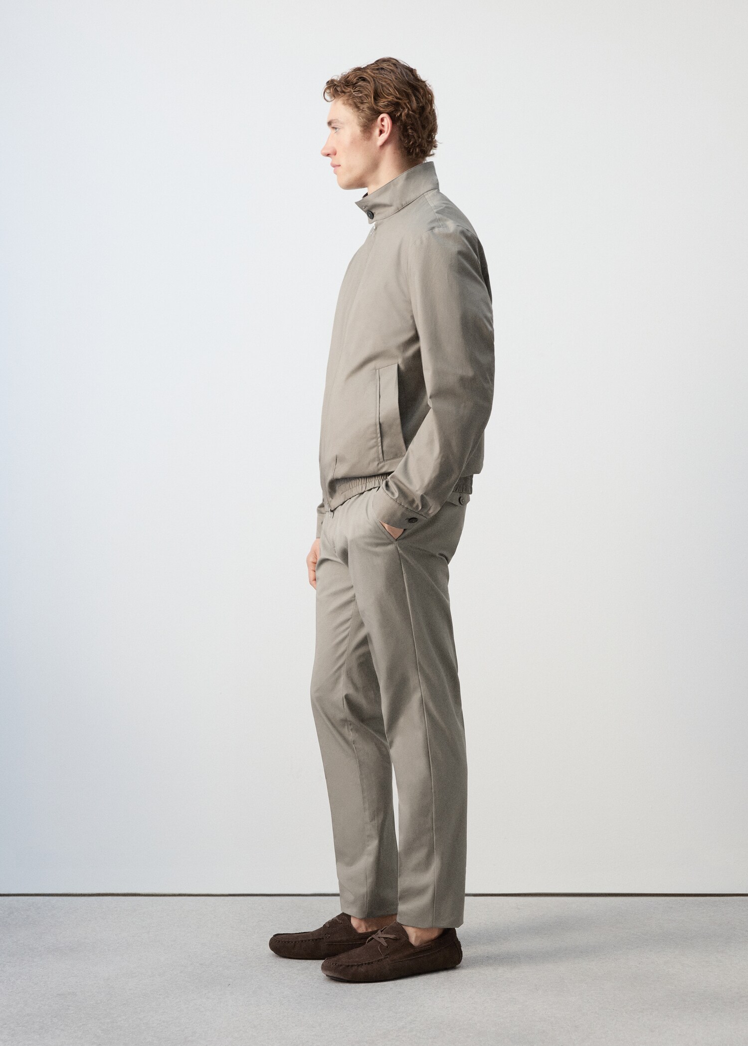 100% cotton water repellent jacket - Details of the article 2