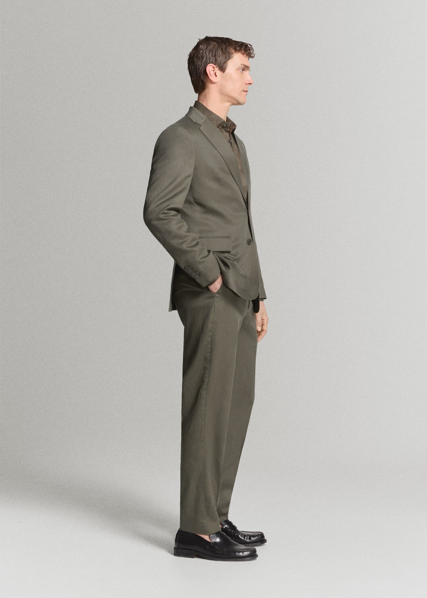 Amalfi slim fit suit trousers - Details of the article 4