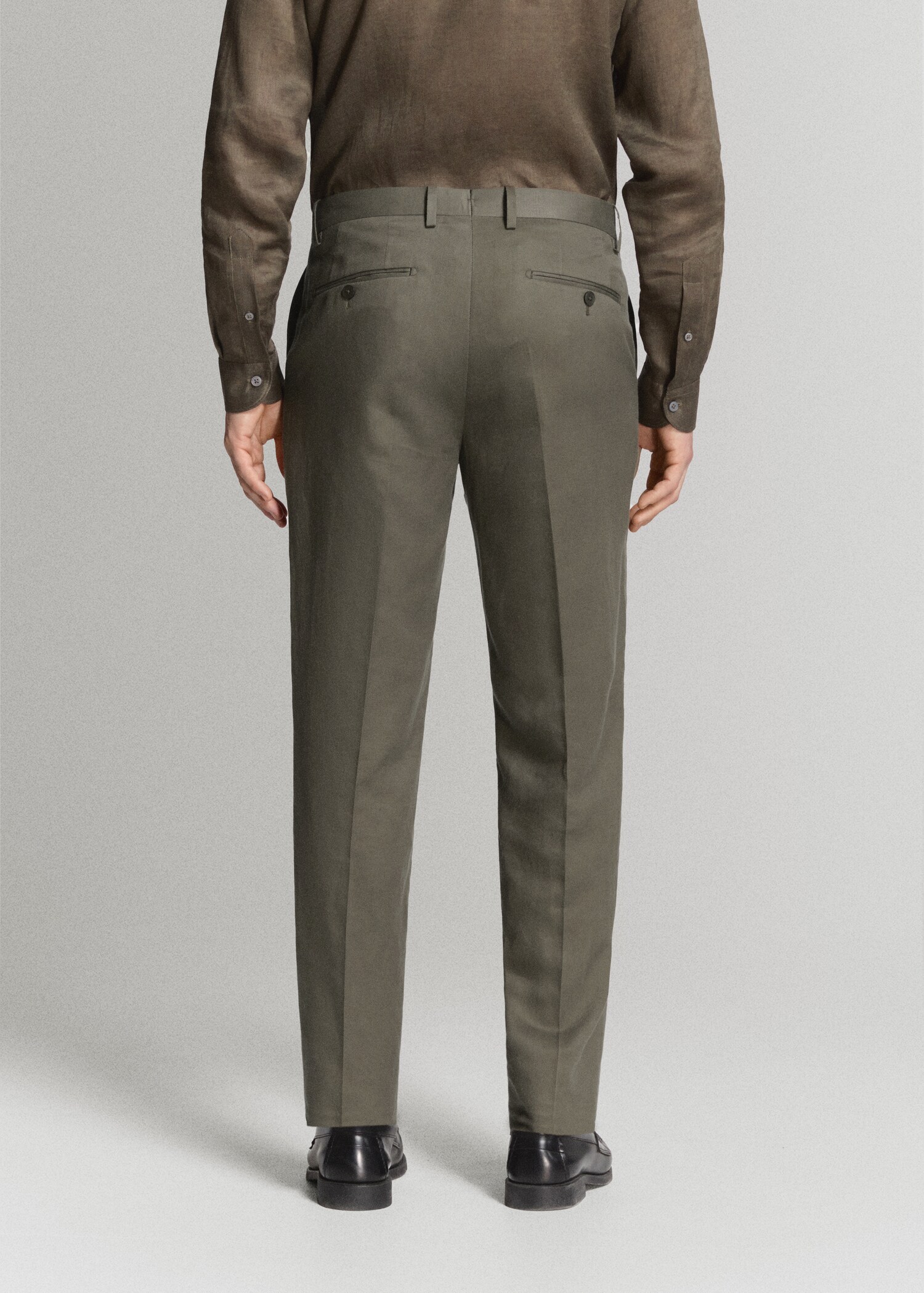 Amalfi slim fit suit trousers - Reverse of the article
