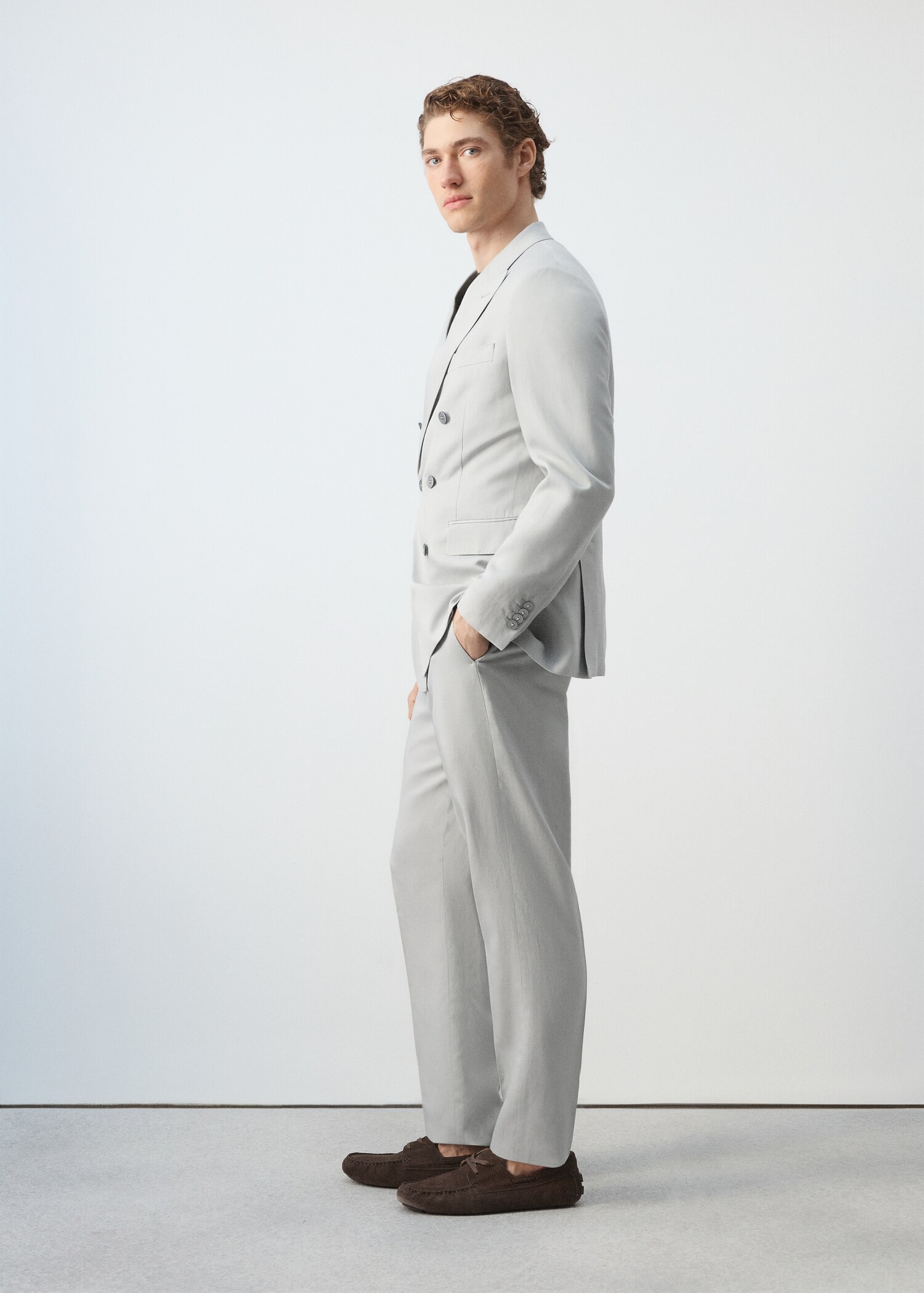 Pantalon de costume Amalfi slim fit - Détail de l'article 4