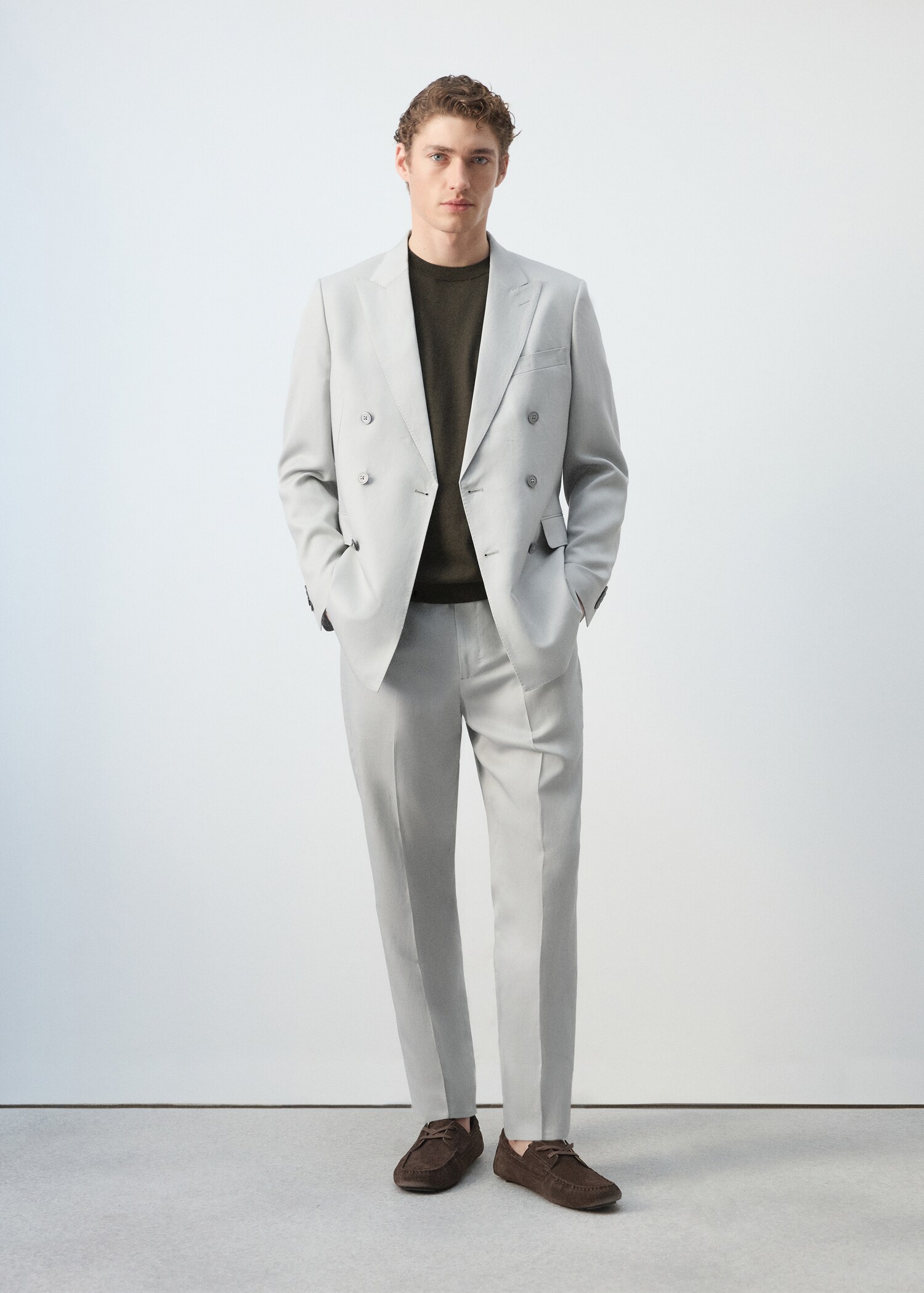 Pantalon de costume Amalfi slim fit - Plan général