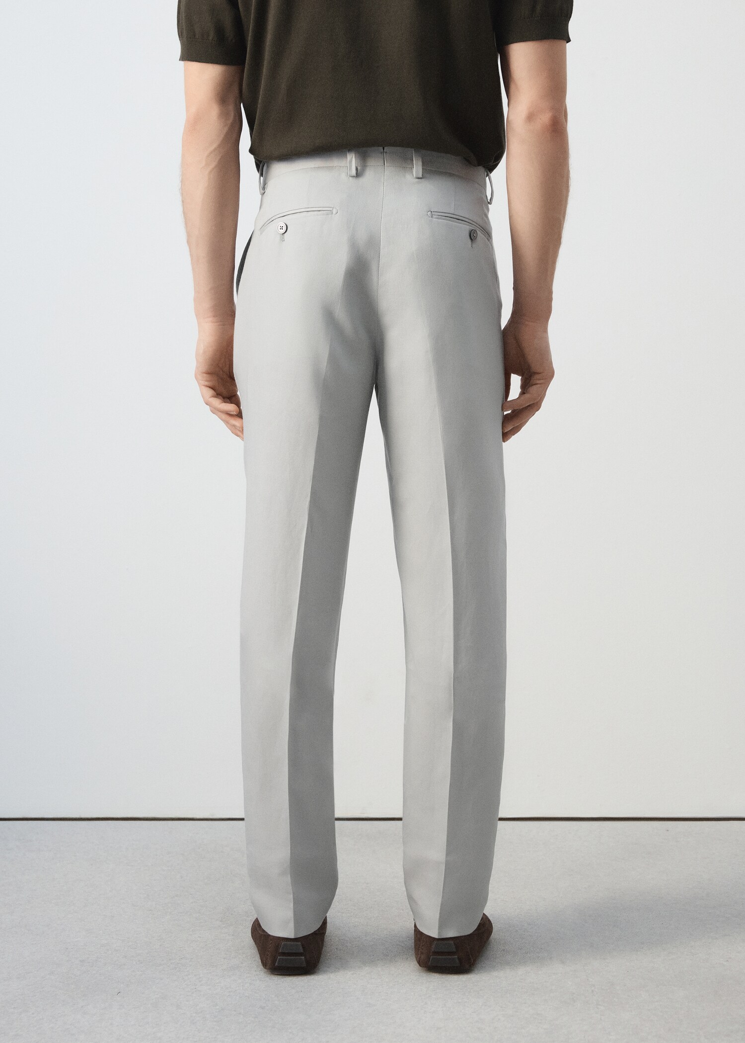 Pantalon de costume Amalfi slim fit - Verso de l’article