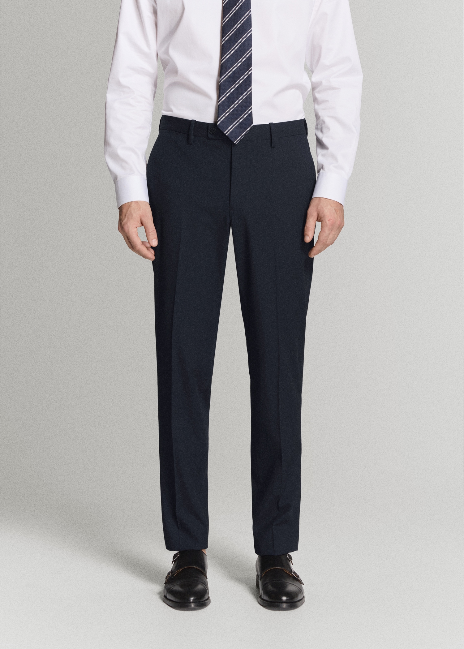 Pantalon costume Monaco slim-fit - Plan moyen