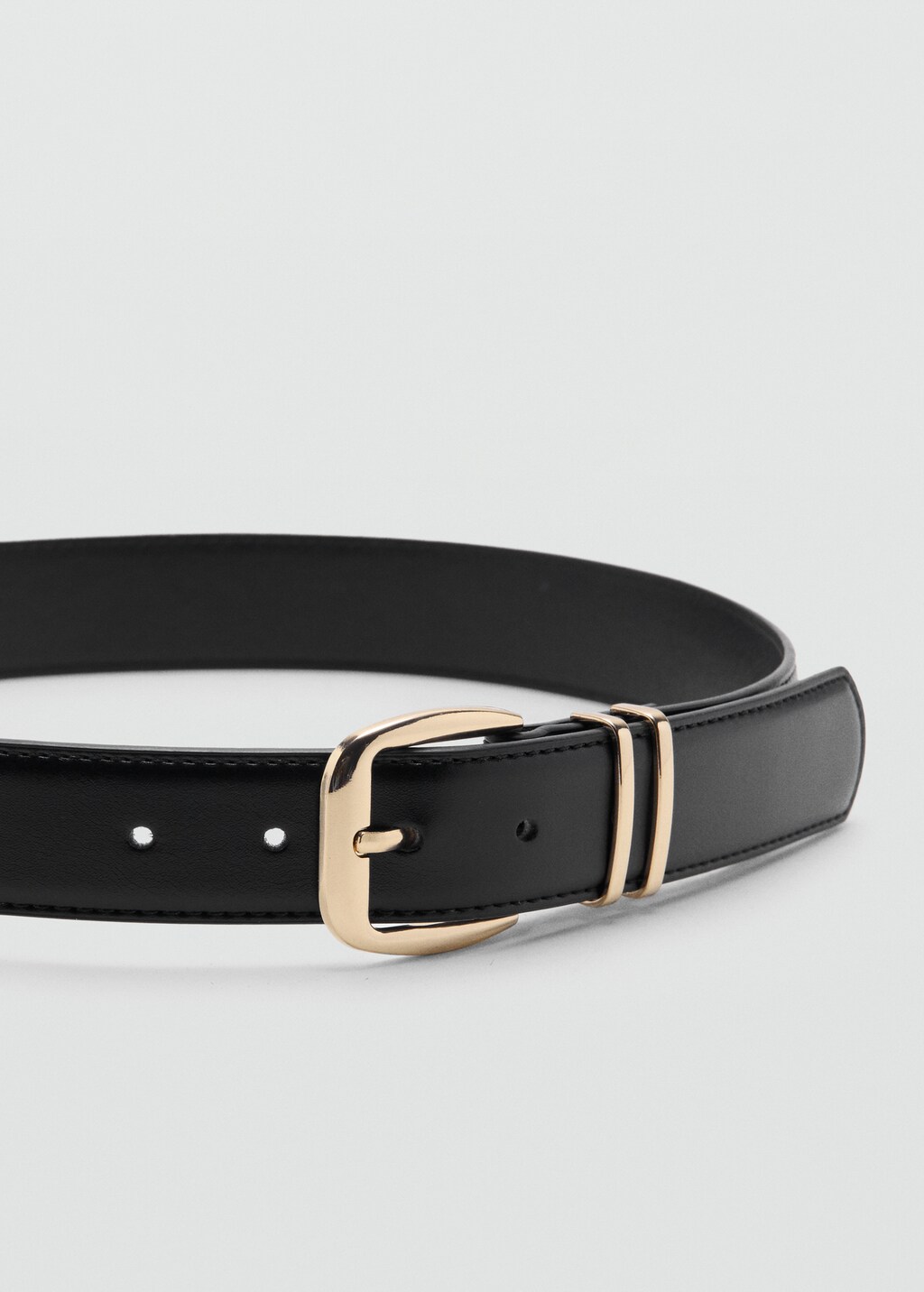 Square buckle belt