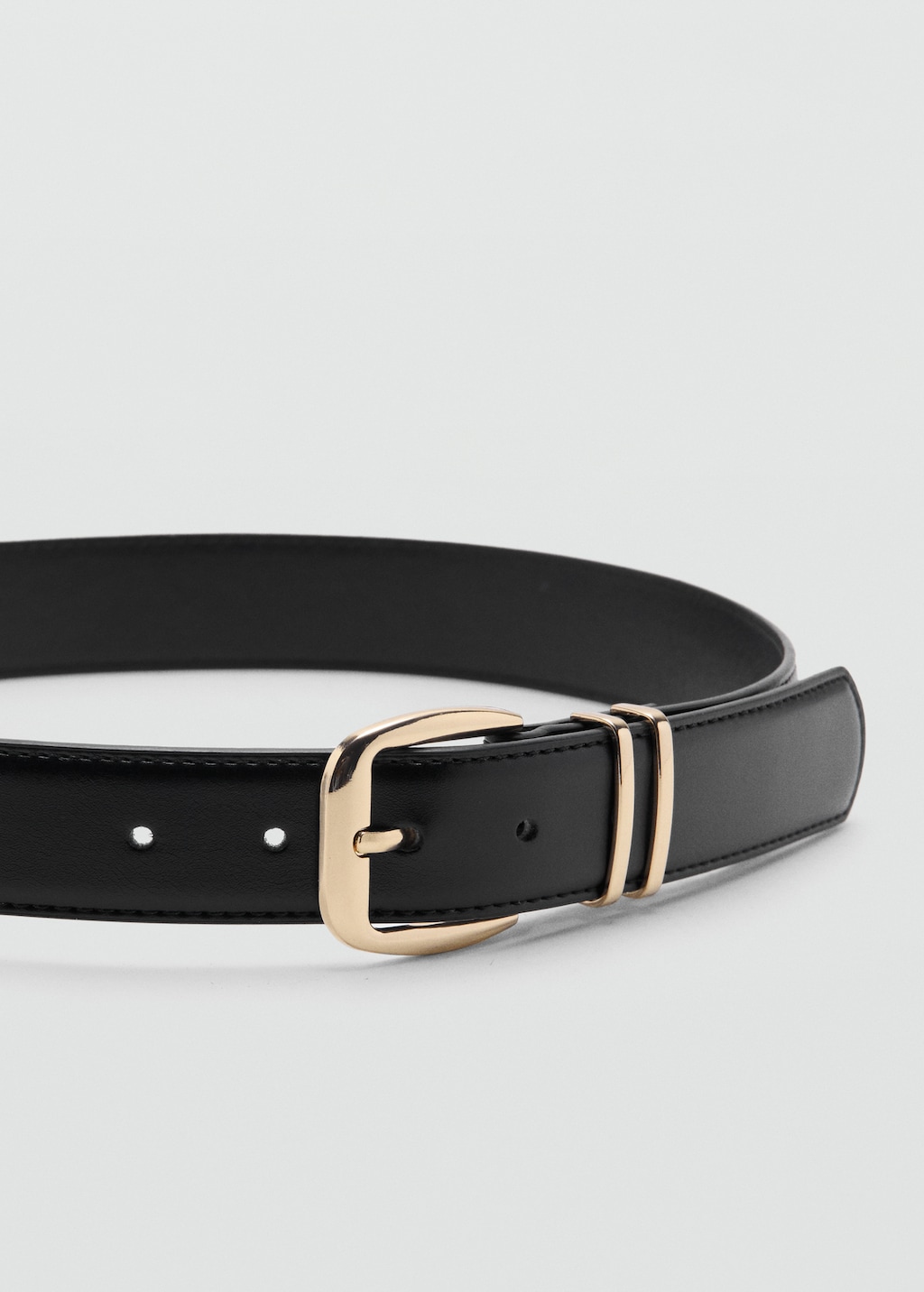 Square buckle belt