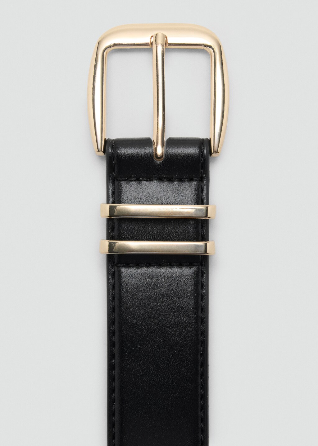 Square buckle belt