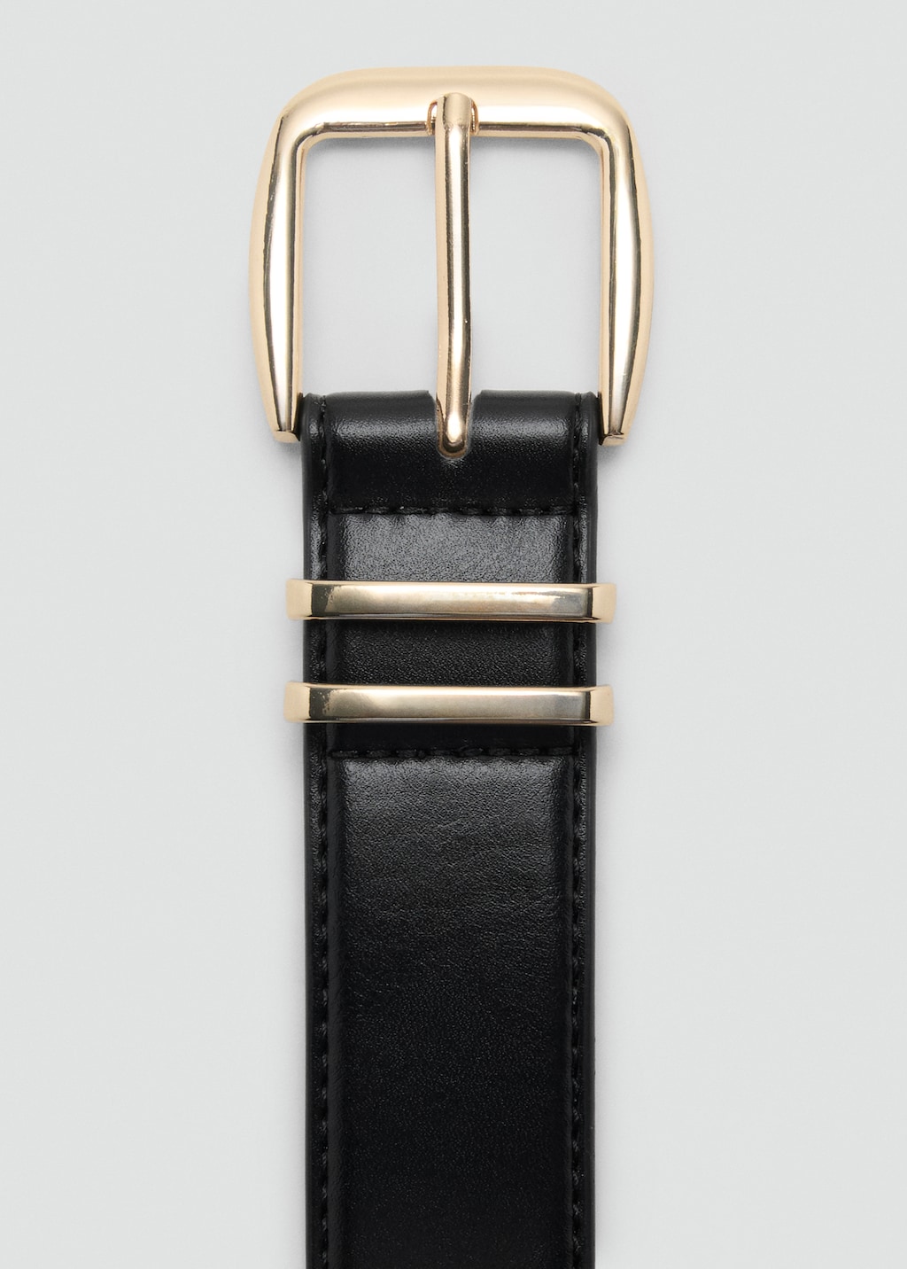 Square buckle belt