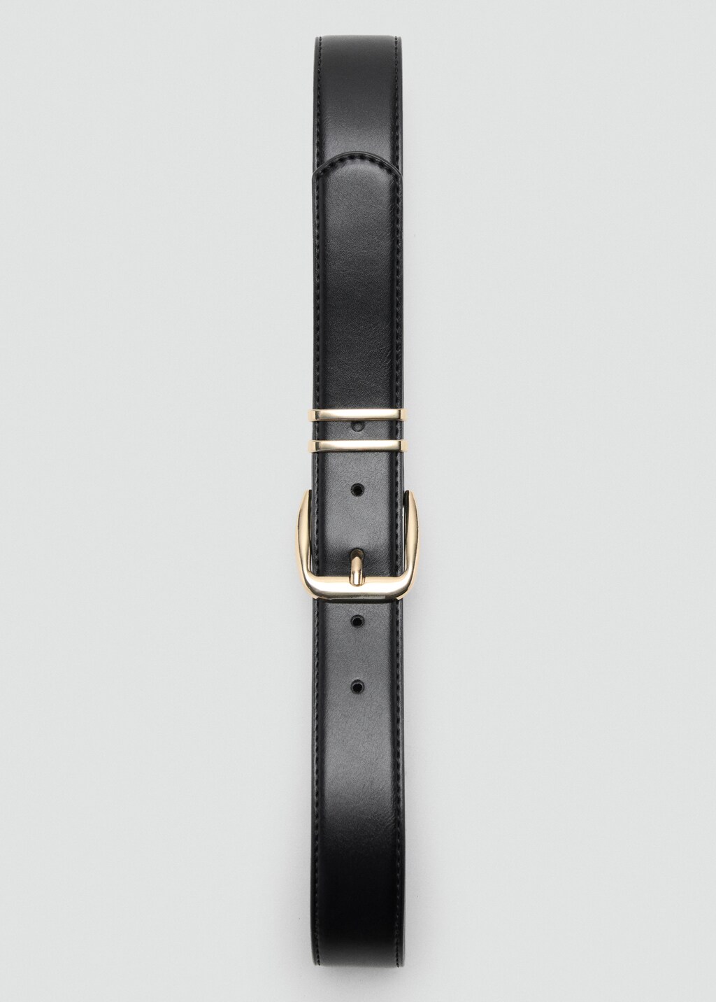 Square buckle belt