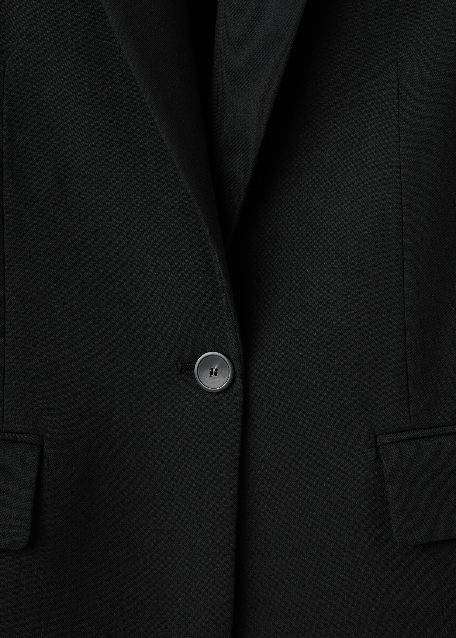 Straight suit jacket with lapel pockets - Details of the article 8