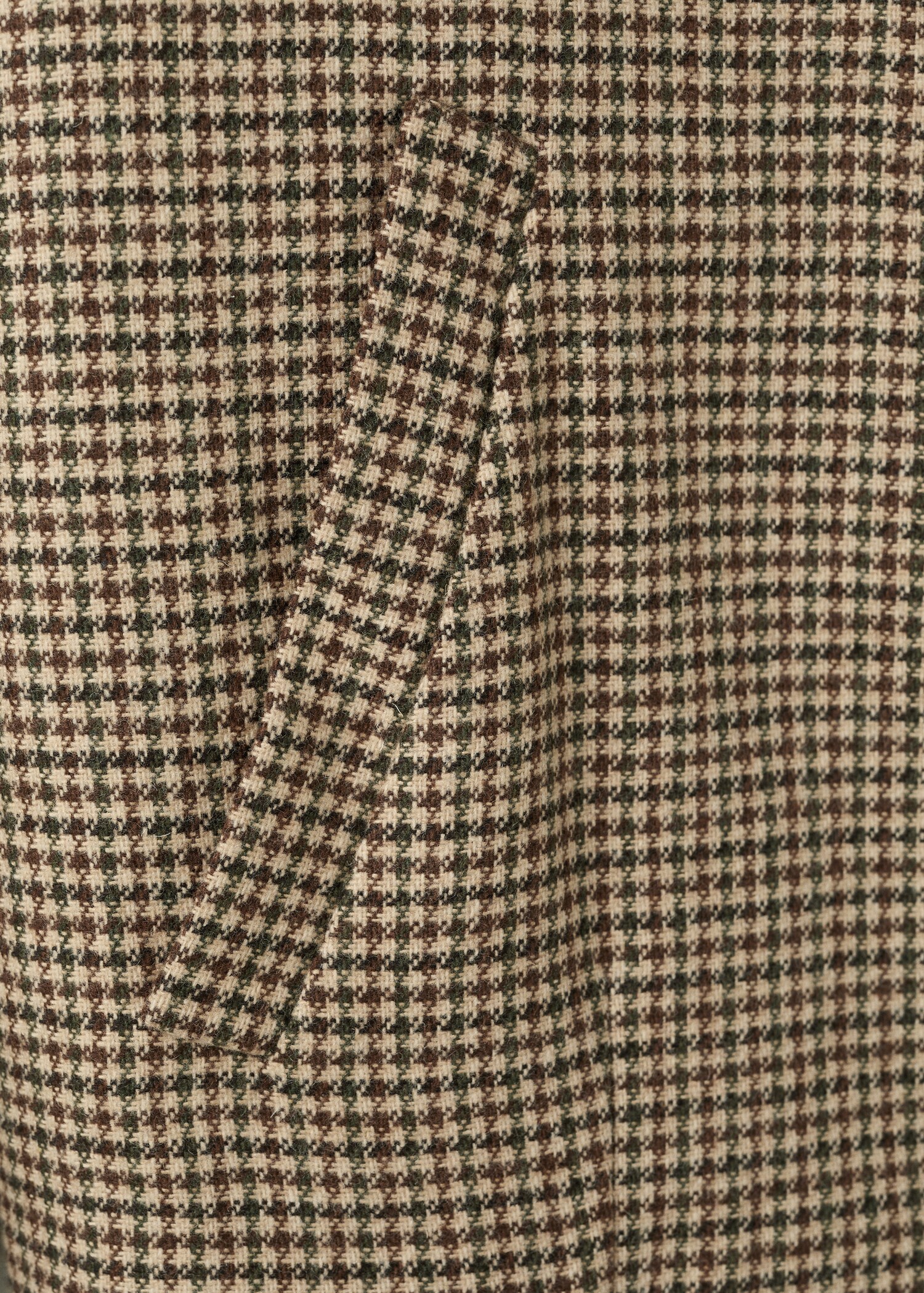 Houndstooth jacket with lapels - Details of the article 0