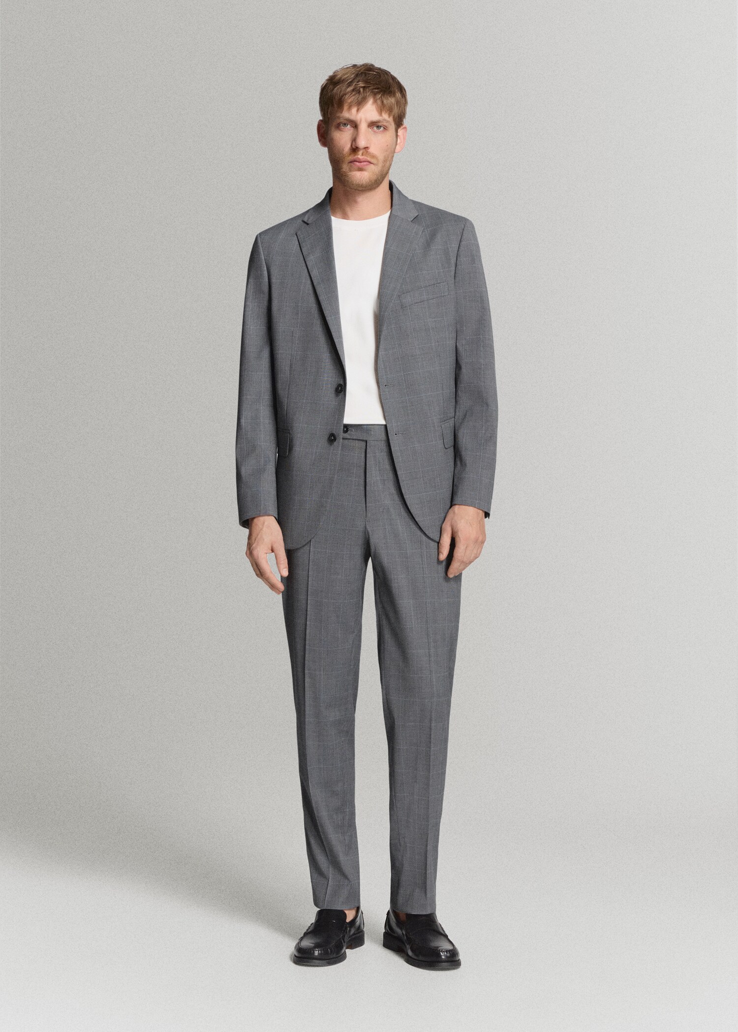 London regular-fit suit jacket - General plane