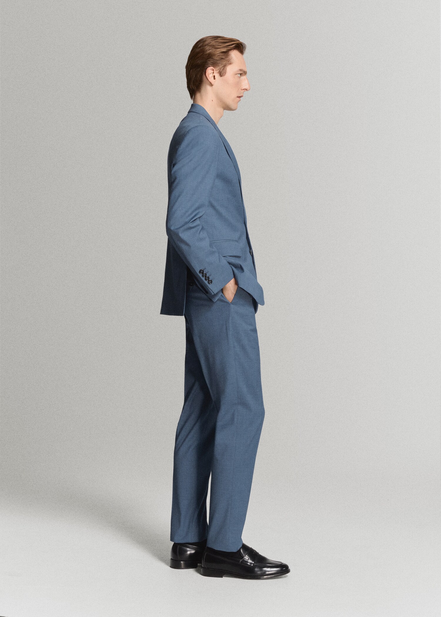 Milan slim-fit suit blazer - Details of the article 2
