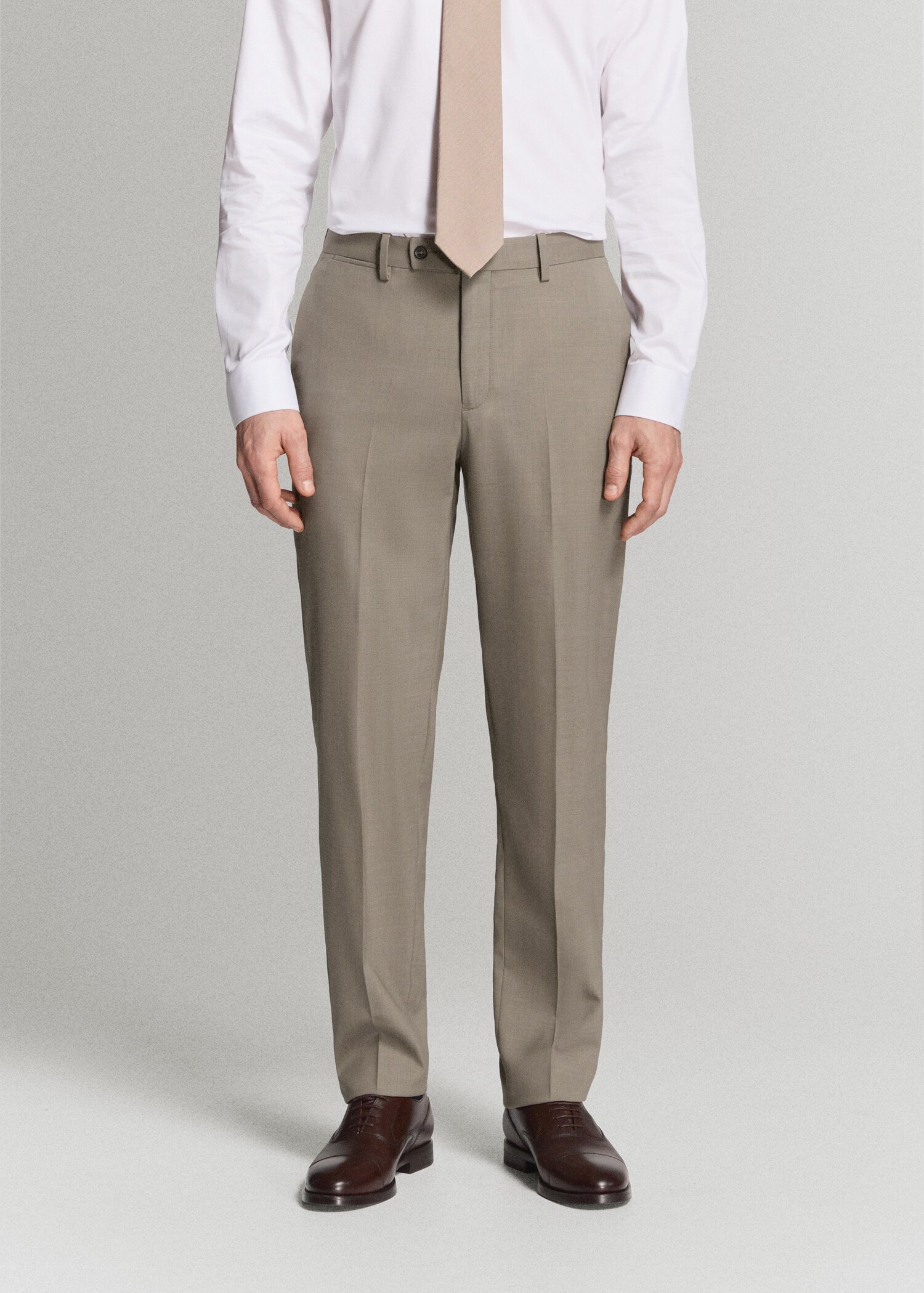 Turin 100% wool suit pants - Medium plane