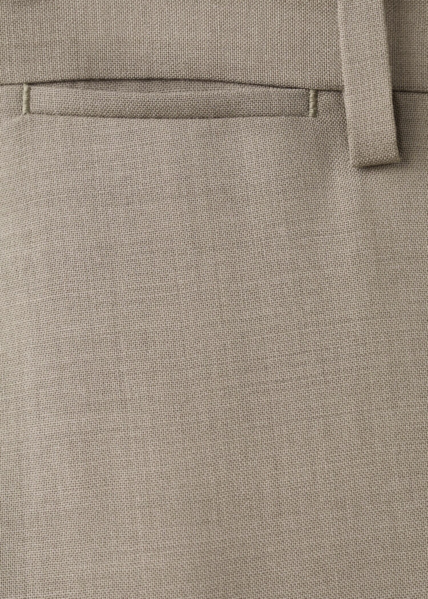 Turin 100% wool suit pants - Details of the article 0