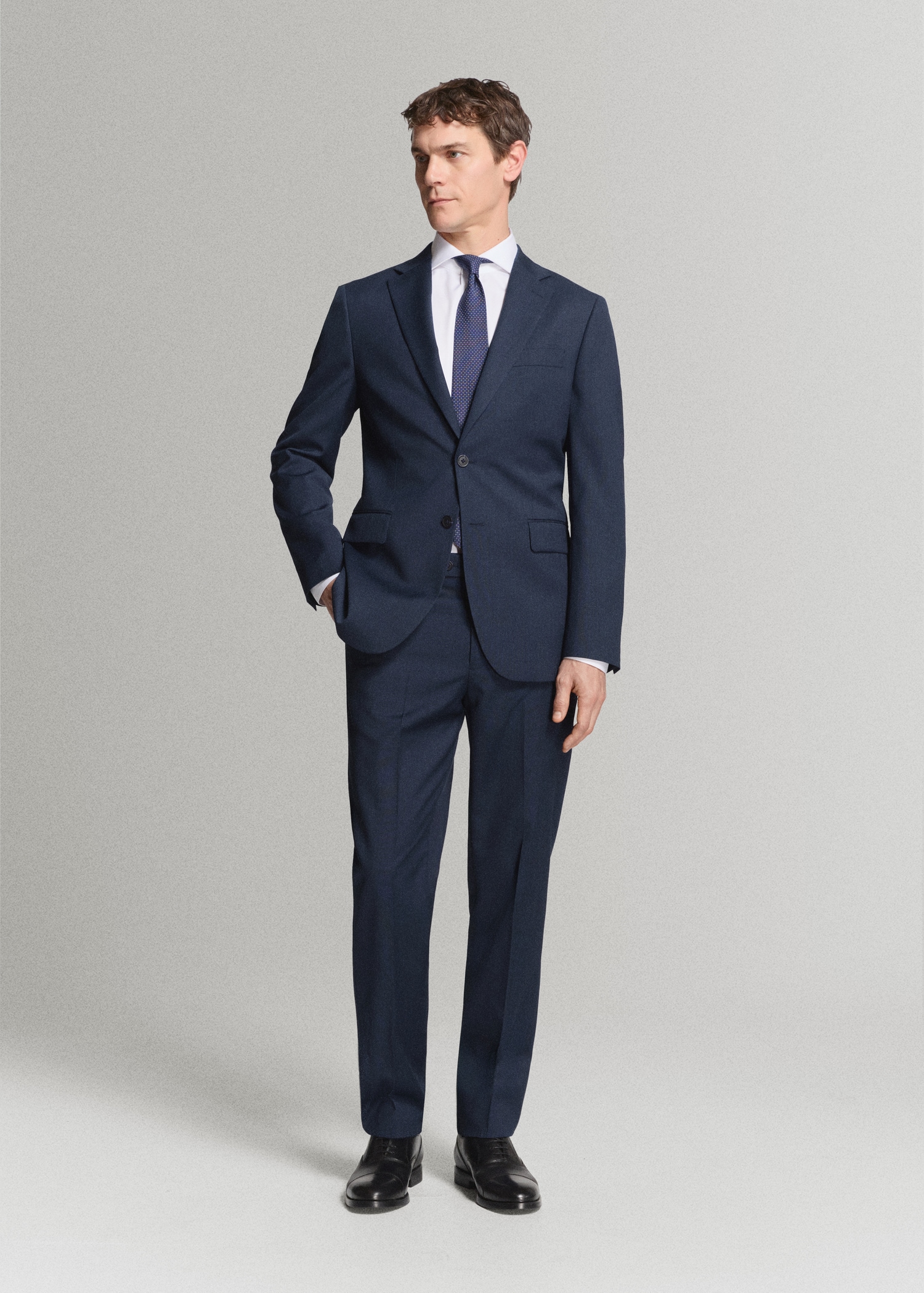 Americana traje Turín 100% lana - Plano general