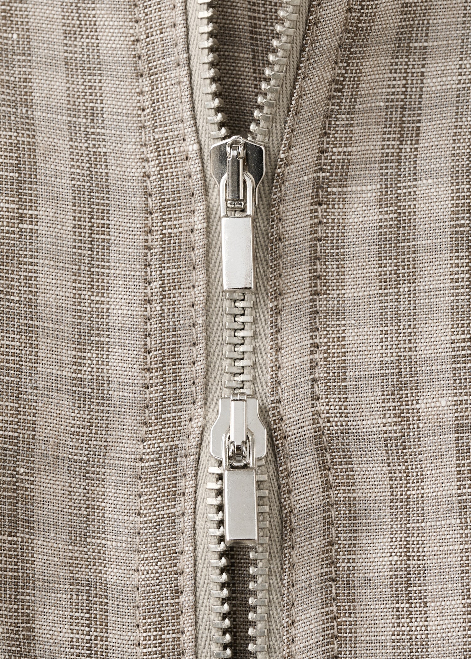 Checked bomber jacket - Details of the article 0