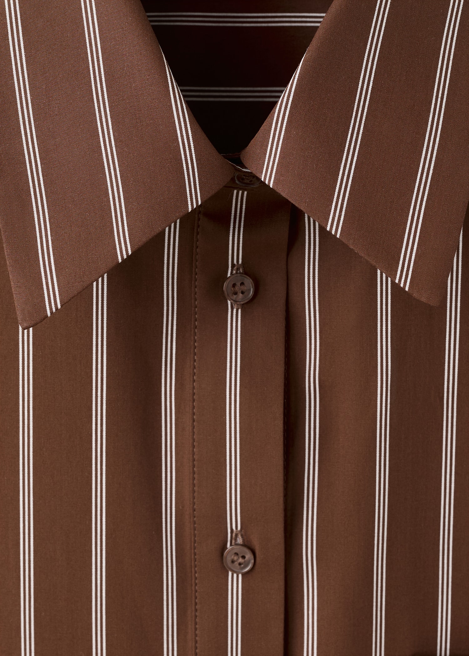 Pocket striped shirt - Details of the article 8