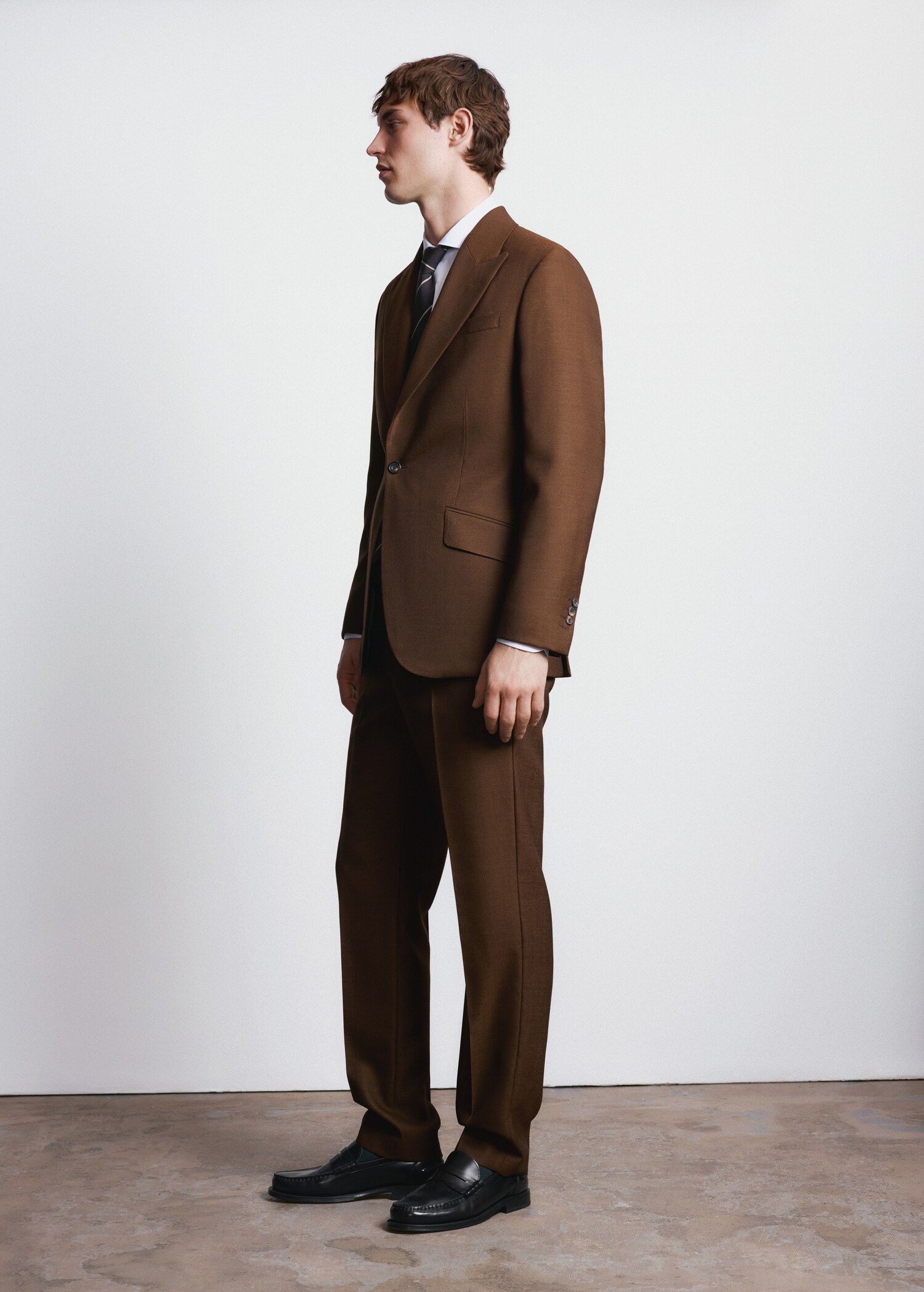 100% wool blazer Vitale Barberis Canonico® - Details of the article 2