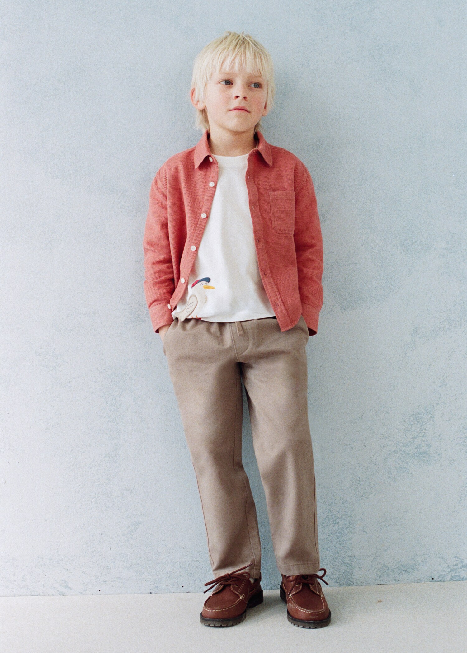 Cotton knit shirt - Details of the article 5