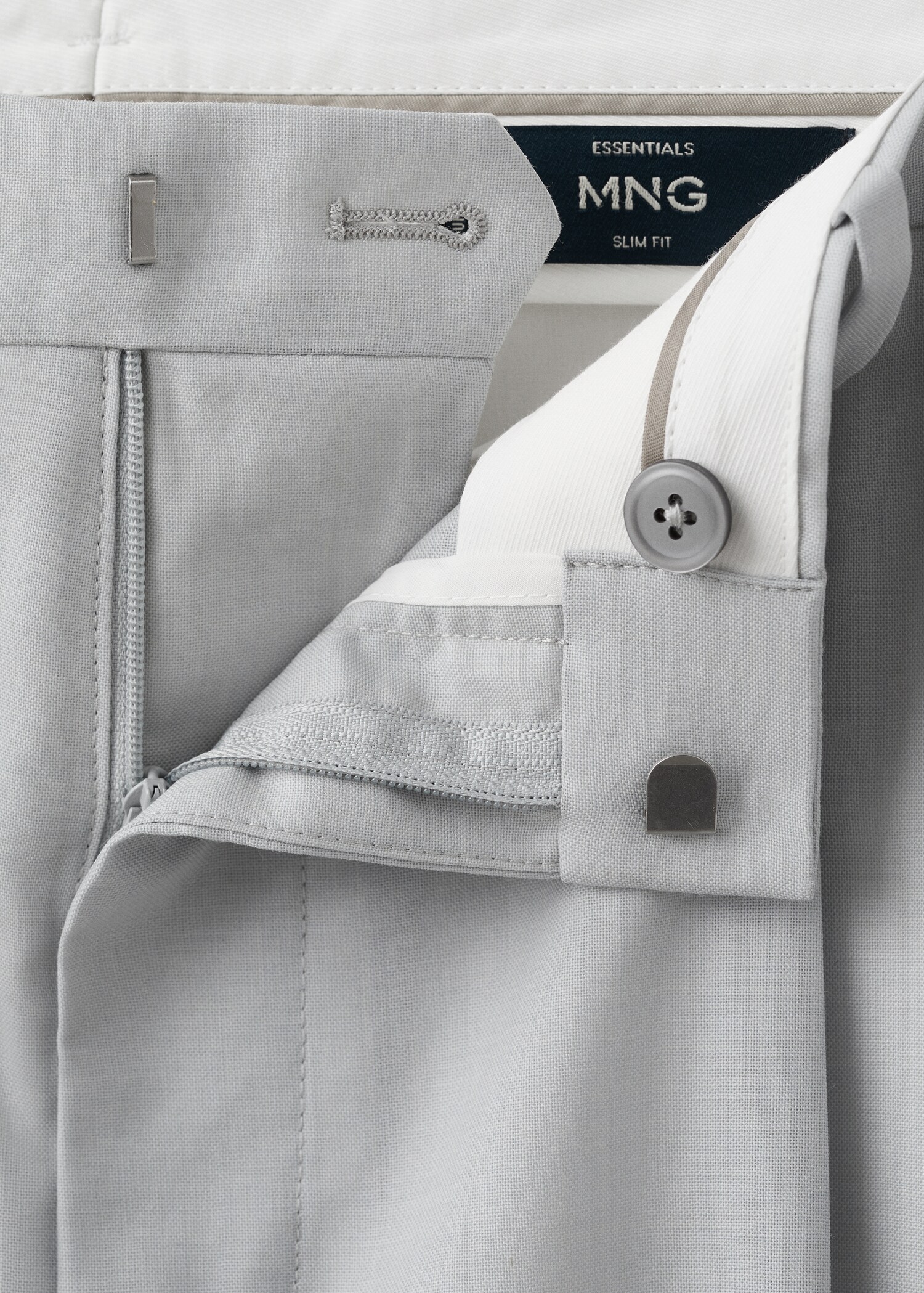 Regular-Fit-Hose aus 100 % Cool Wool - Detail des Artikels 0