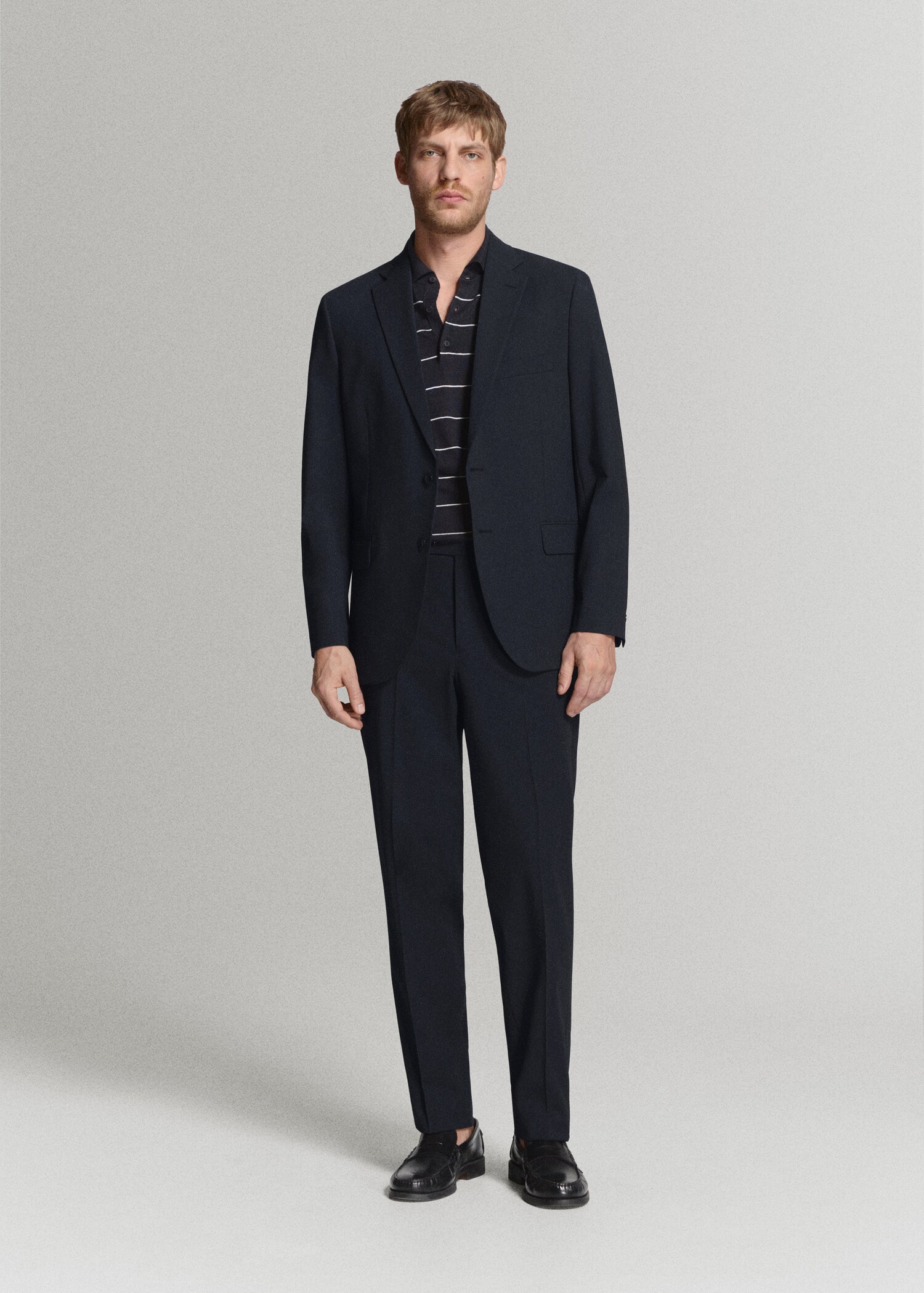 London regular-fit suit jacket - General plane