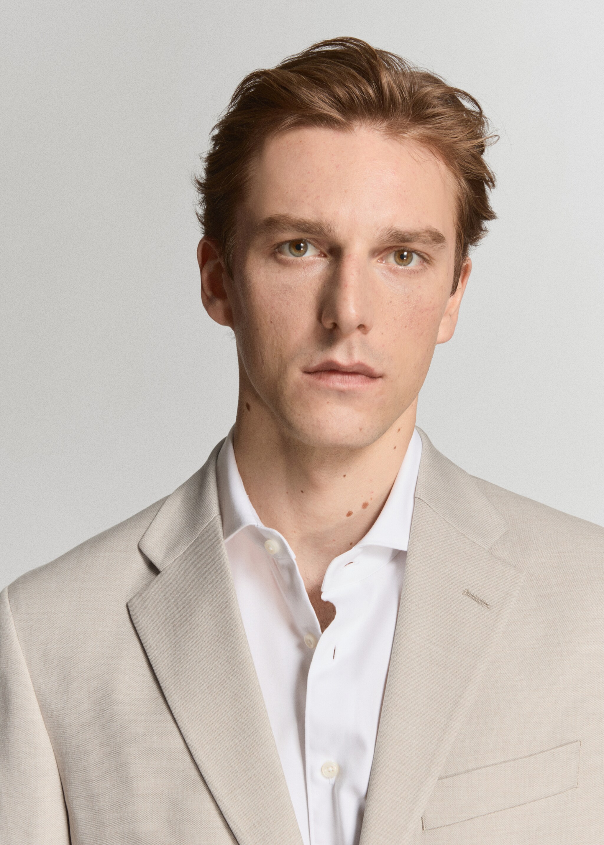 Veste costume Milán slim-fit - Détail de l'article 1, Beige. Ref: 27035940-01.