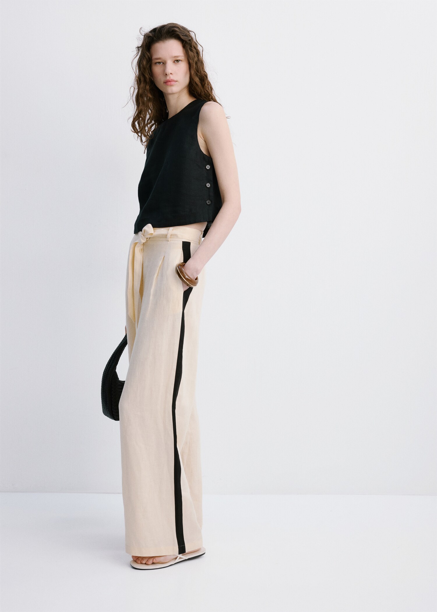 Crop top 100% len - Celkový náhled